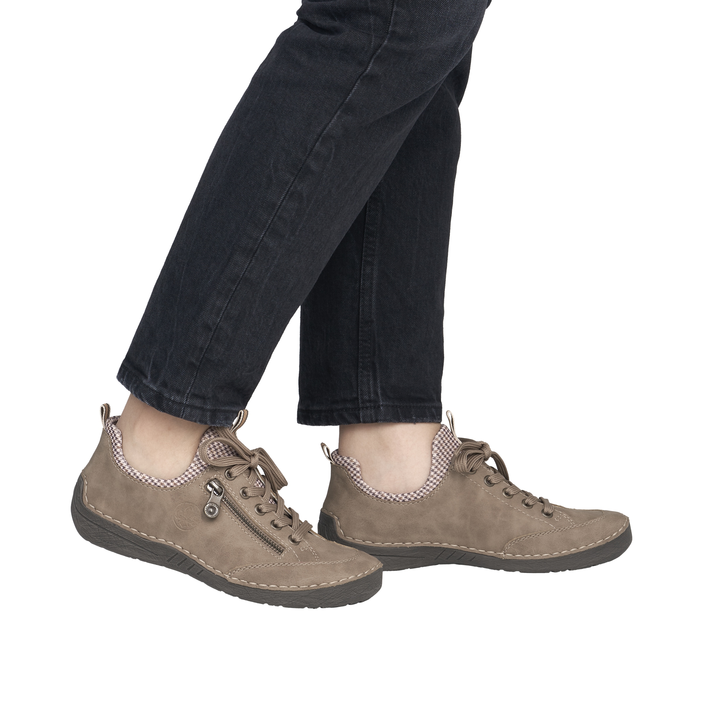 Rieker Slip-On Sneaker  Slipper, Schlupfschuh, mit elastischem Einschlupf