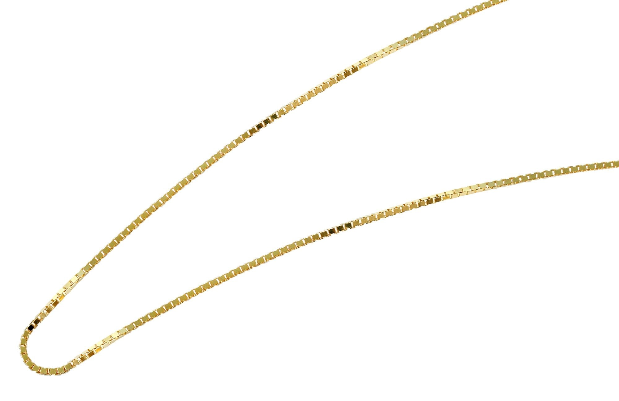 Adelia´s Gliederkette »Unisex Halskette ¿ Venezianerkette aus 333 Gold 40 cm«