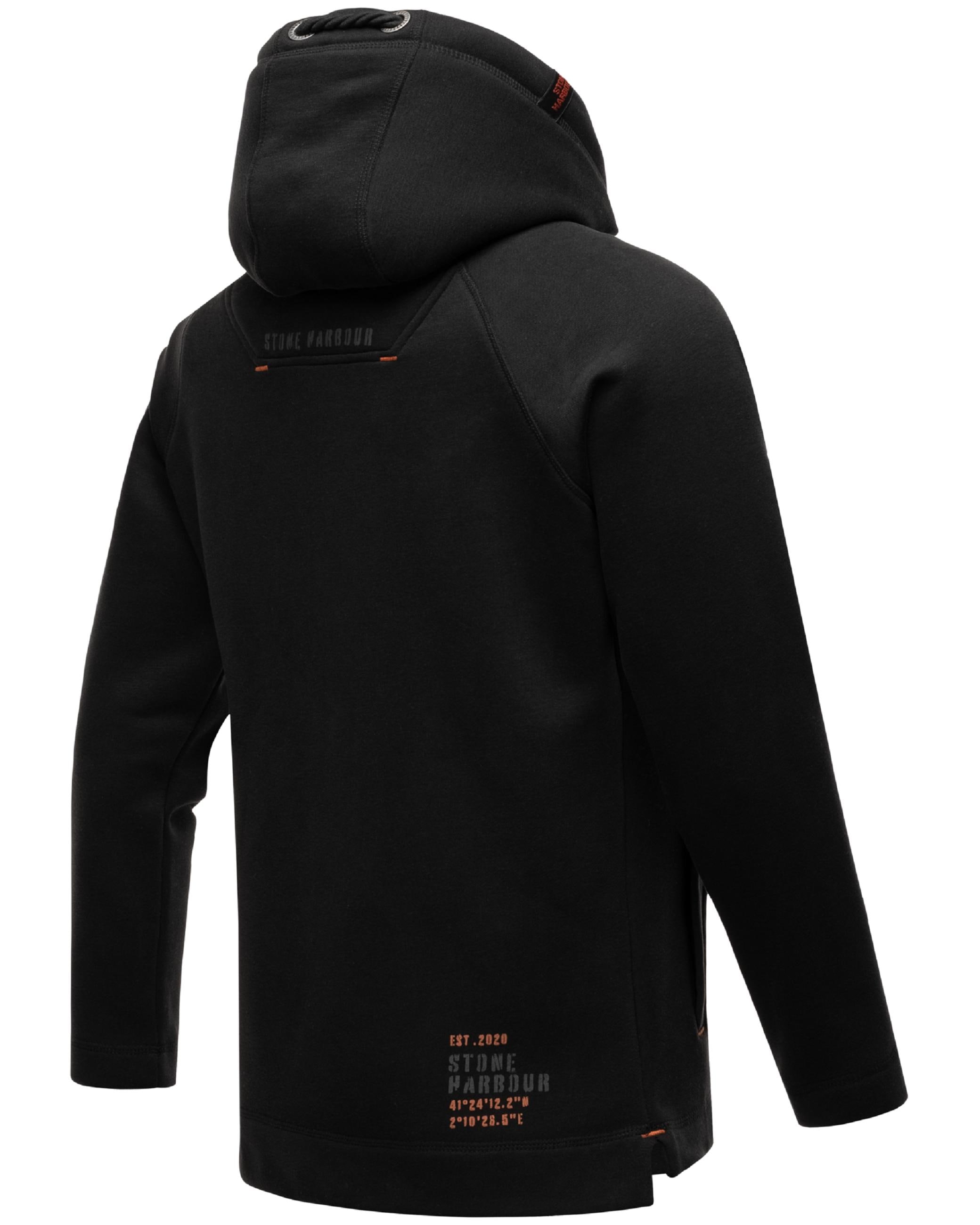 Stone Harbour Hoodie »Hoodie Caspian Sailor«, Sportlicher Kapuzenpullover mit großen Kordeln