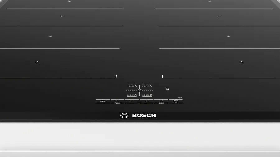 BOSCH Flex-Induktions-Herd-Set »HEB578BS1«, mit Backwagen, Pyrolyse-Selbstreinigung