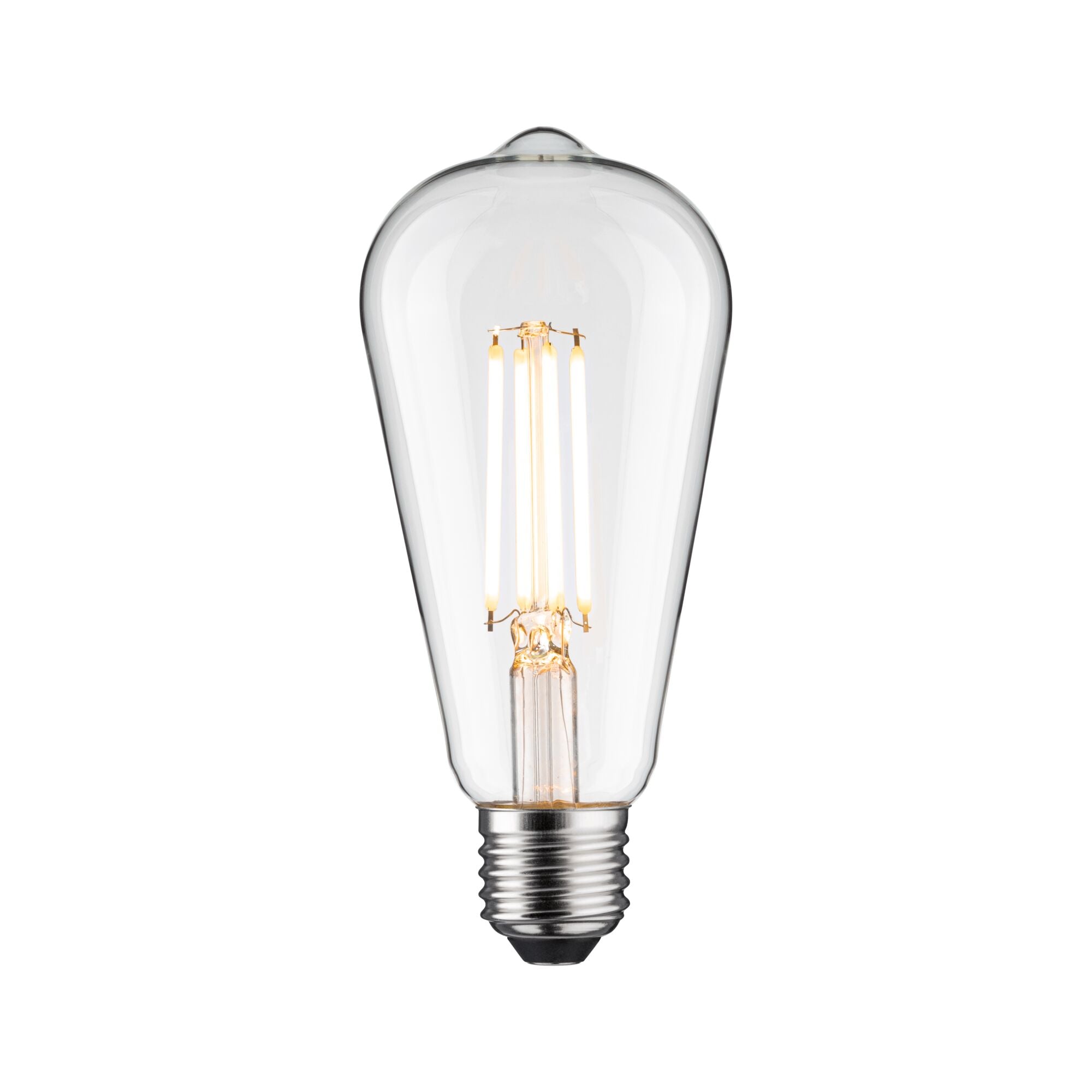 Paulmann LED-Leuchtmittel »Eco-Line ST64 806lm 4,3W 3000K klar 230V« E27 1 Stk. Warmweiß