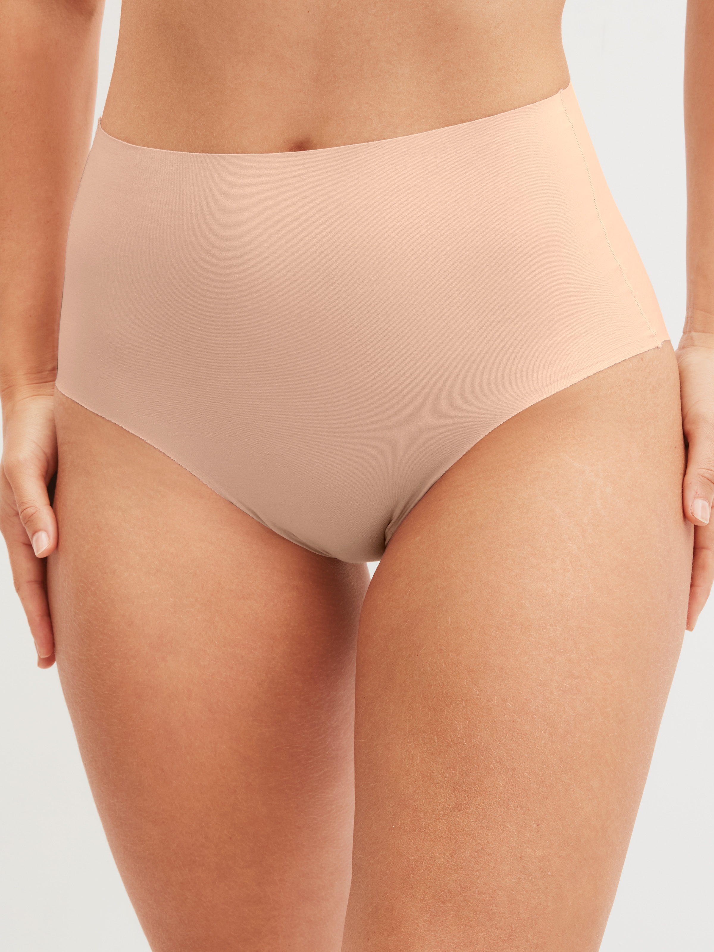 CALIDA High-Waist-Slip »Natural Skin« mit hohem Bund, flache Abschlüsse, Interlock-Qualität