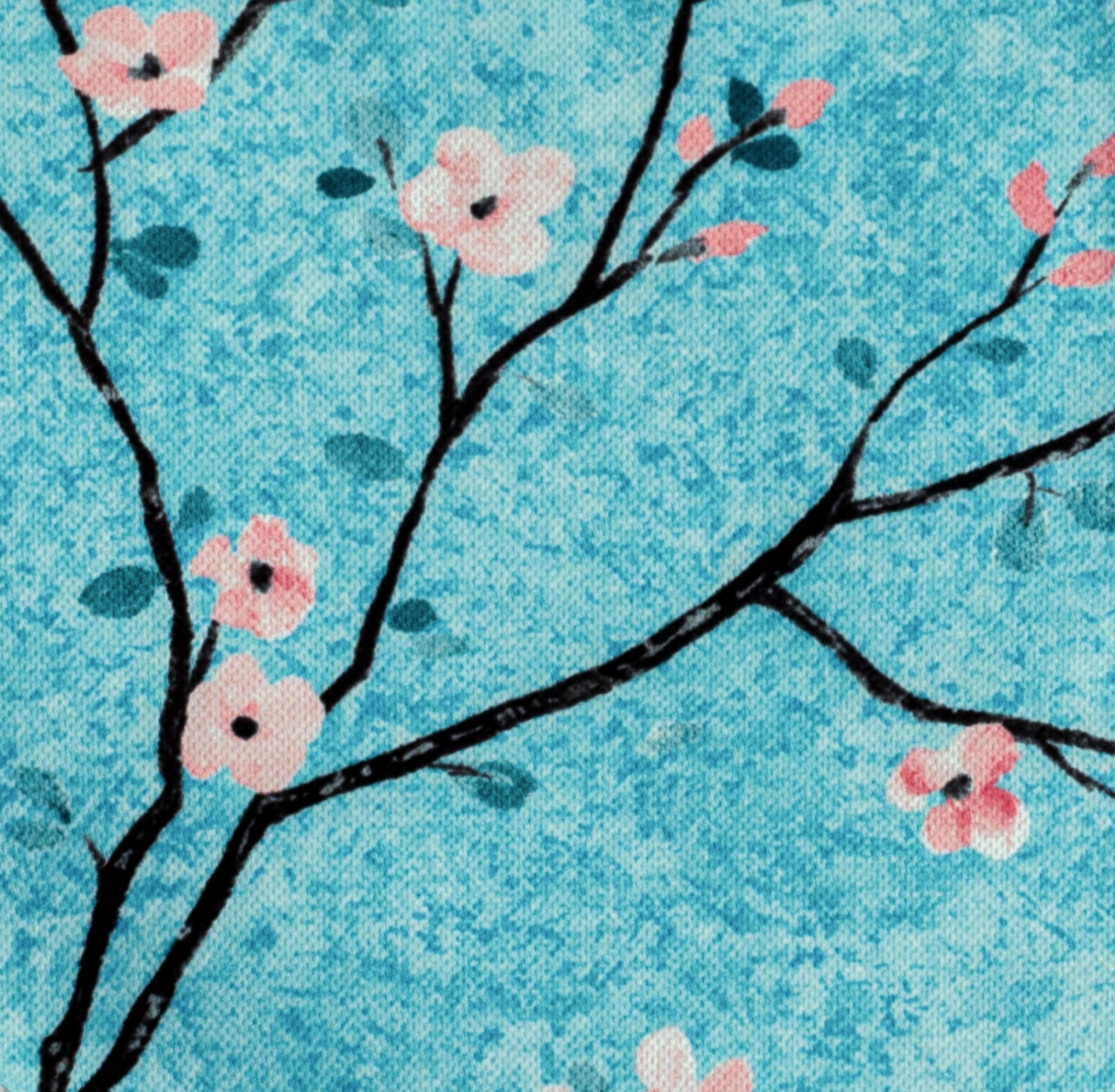 HOMING Dekokissen »Kirschblüte«, floral, Blumen, Kissenhülle ohne Füllung, 1 Stück