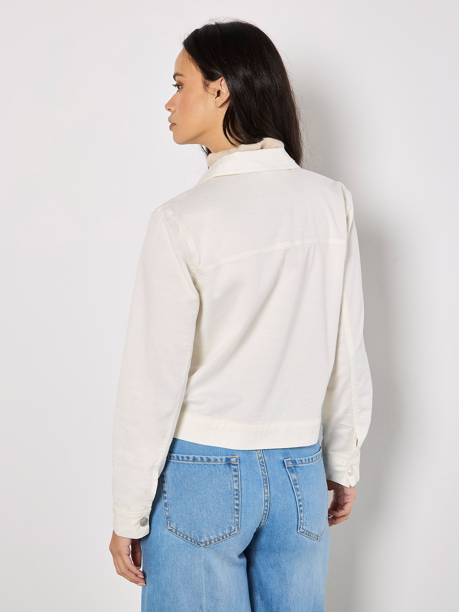 Apricot Jeansjacke »Jacke« mit Zierknöpfen