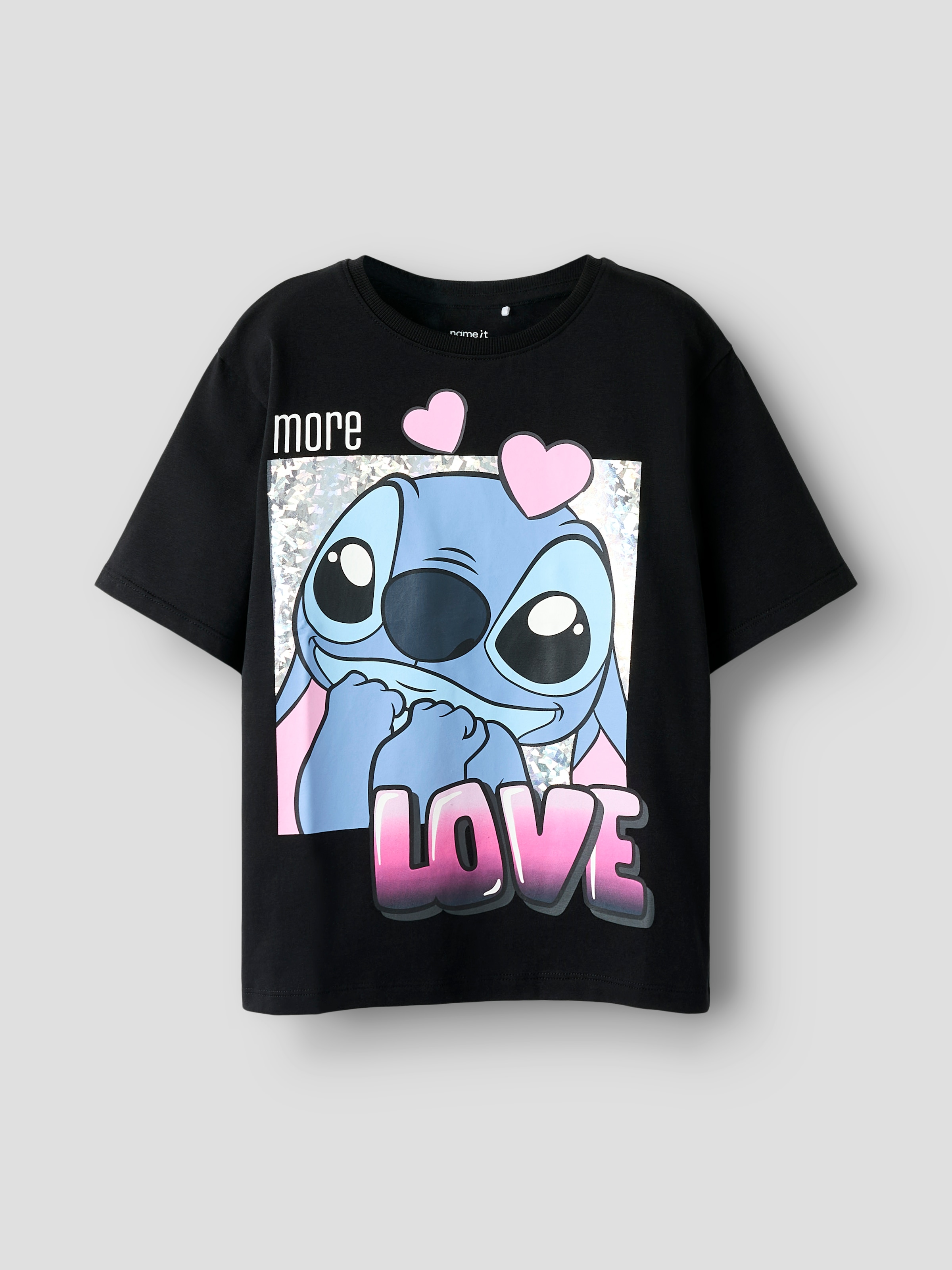 Name It Kurzarmshirt »NKFFORA STITCH SS NREG TOP BOX NOOS WDI« Baumwollmischung, Druck, Kurzarm