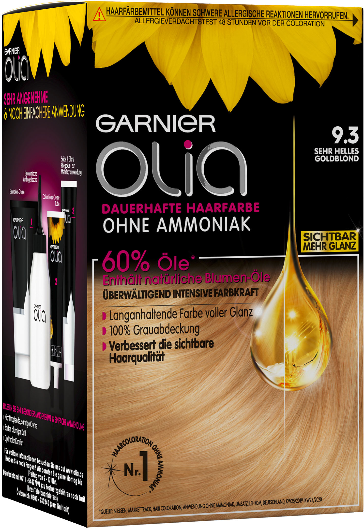 Coloration »Olia dauerhafte Haarfarbe«