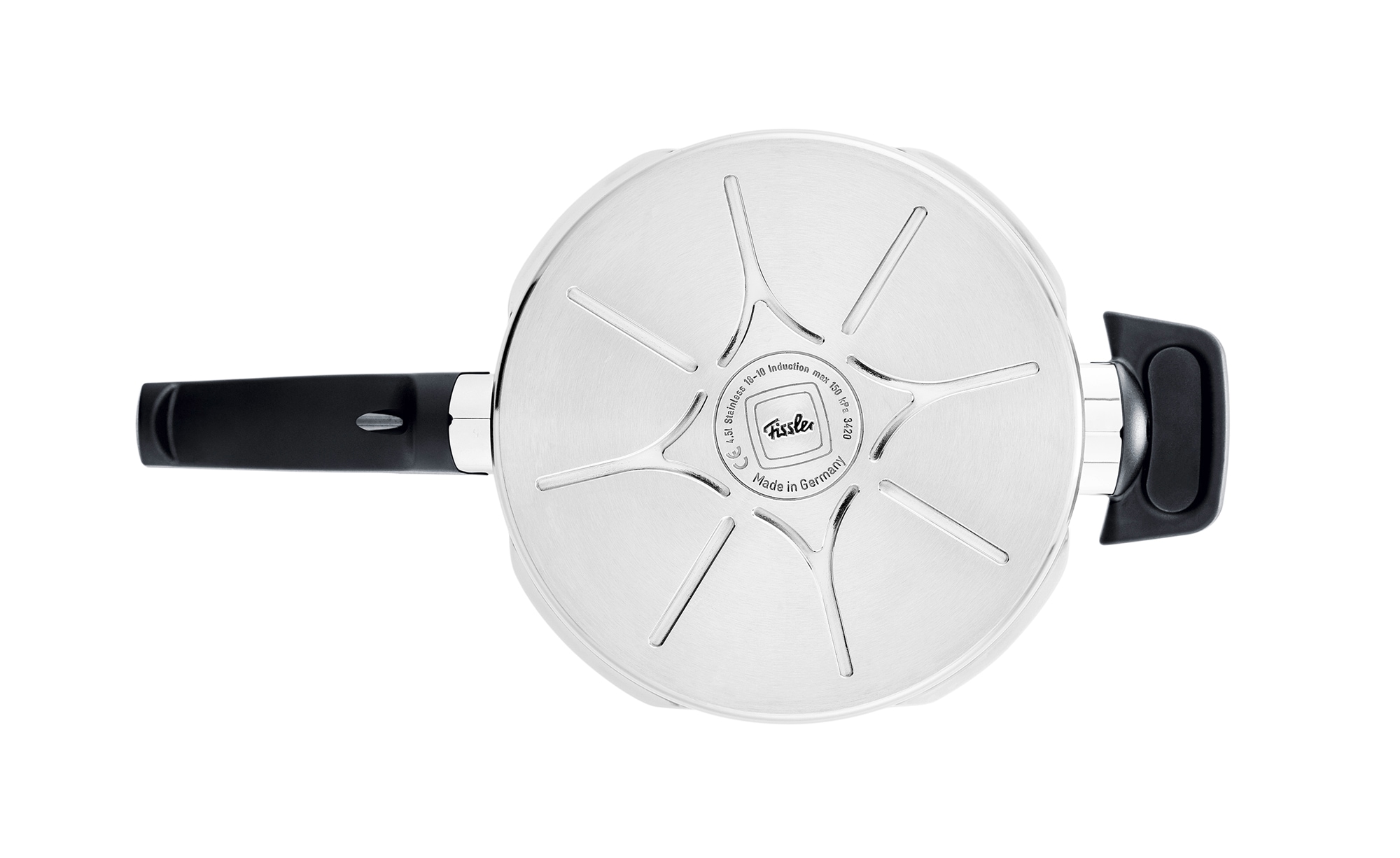 Fissler Schnellkochtopf »Vitavit® Premium Edelstahl Schnellbratpfanne Induktion« 2 tlg. Edelstahl 18/10