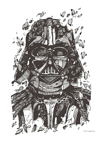 Komar Wandbild »Star Wars Darth Vader Drawing« kaufen