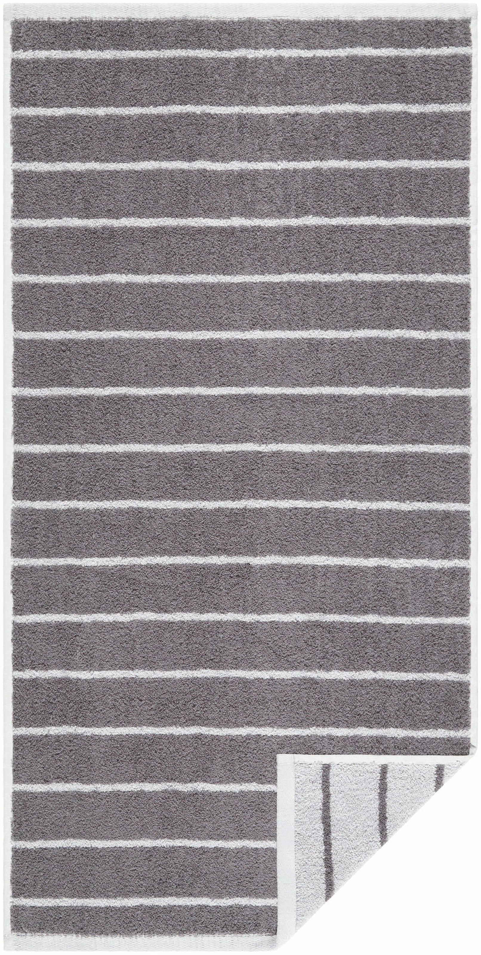 Egeria Handtuch »Line«, (1 St.), Streifendessin, 100 % Baumwolle