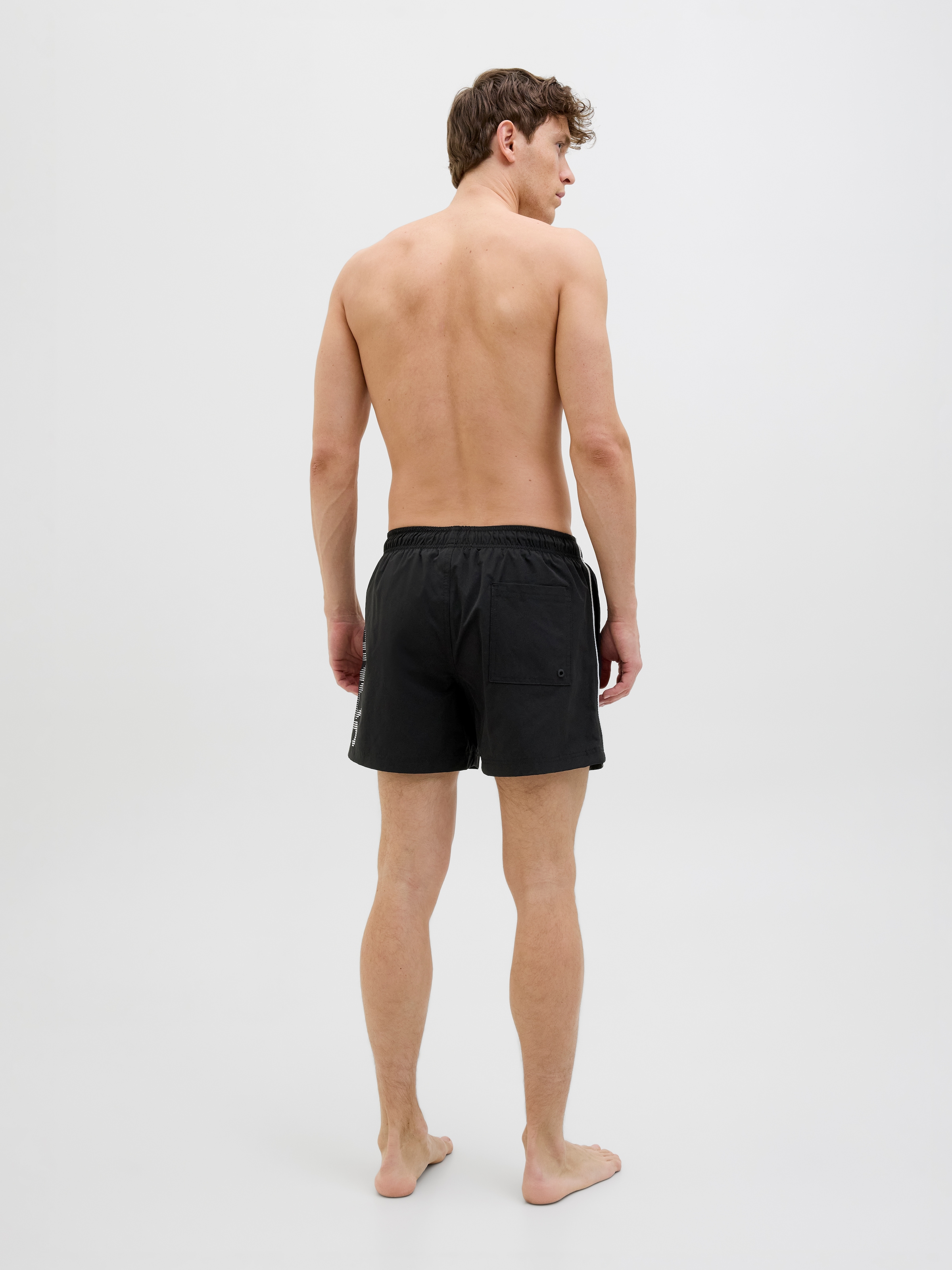Jack & Jones Badeshorts »JPSTMAUI JJSWIM SPLICE LOGO AKM SN«