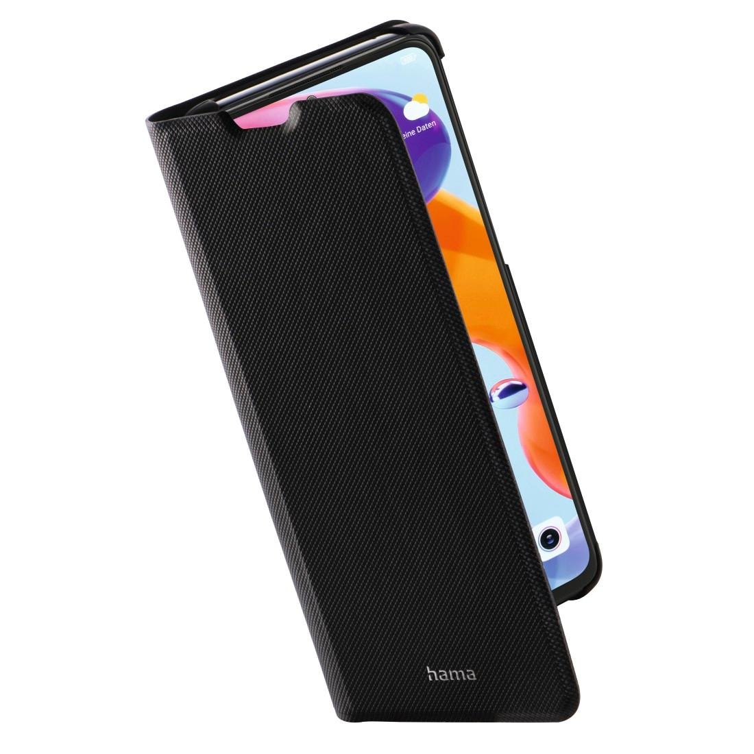 Hama Smartphone-Hülle »Booklet für Xiaomi Redmi Note 11 Pro 5G, schwarz, schlankes Design«, Xiaomi Redmi Note 11 Pro+ 5G, Mit Standfunktion und Einsteckfächer