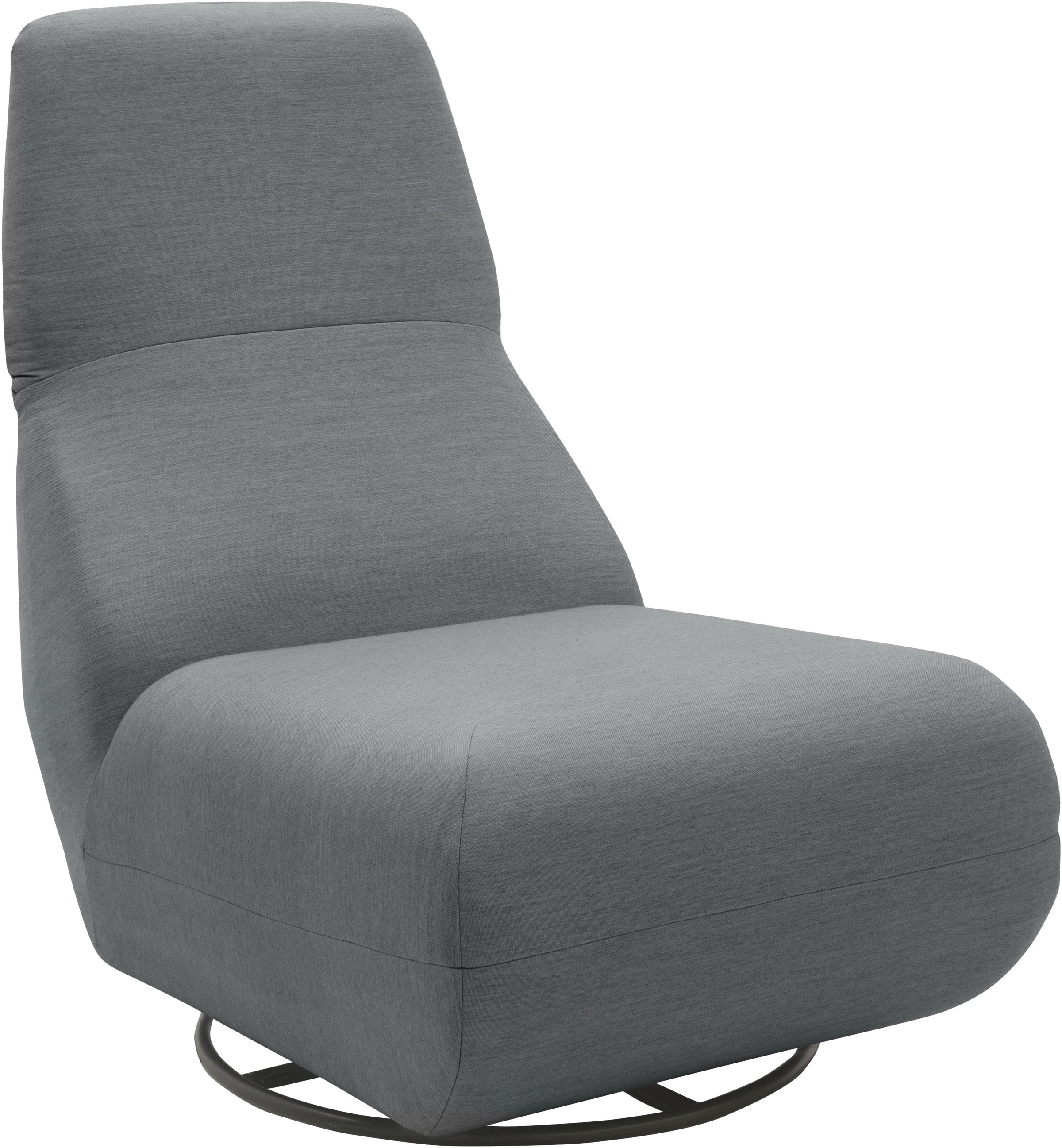 DOMO collection Sessel »Sonner, wahlweise mit Swivelfunktion«, Um 360 Grad drehbar, Rücken aufstellbar, Drehsessel