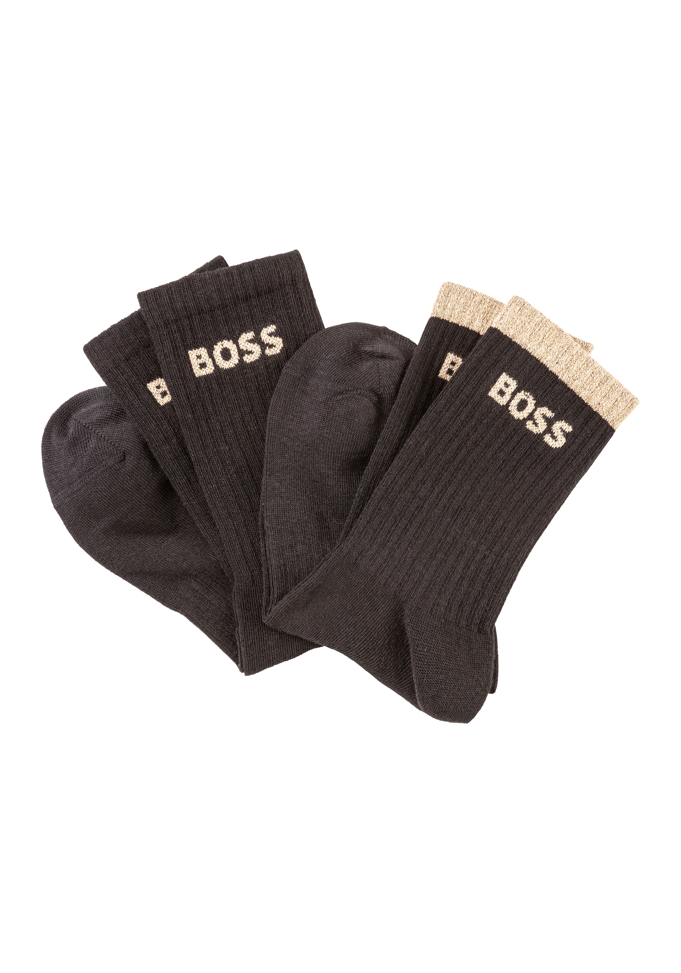 Freizeitsocken »2PQS Gift Lurex CC W«, (2 Paar)