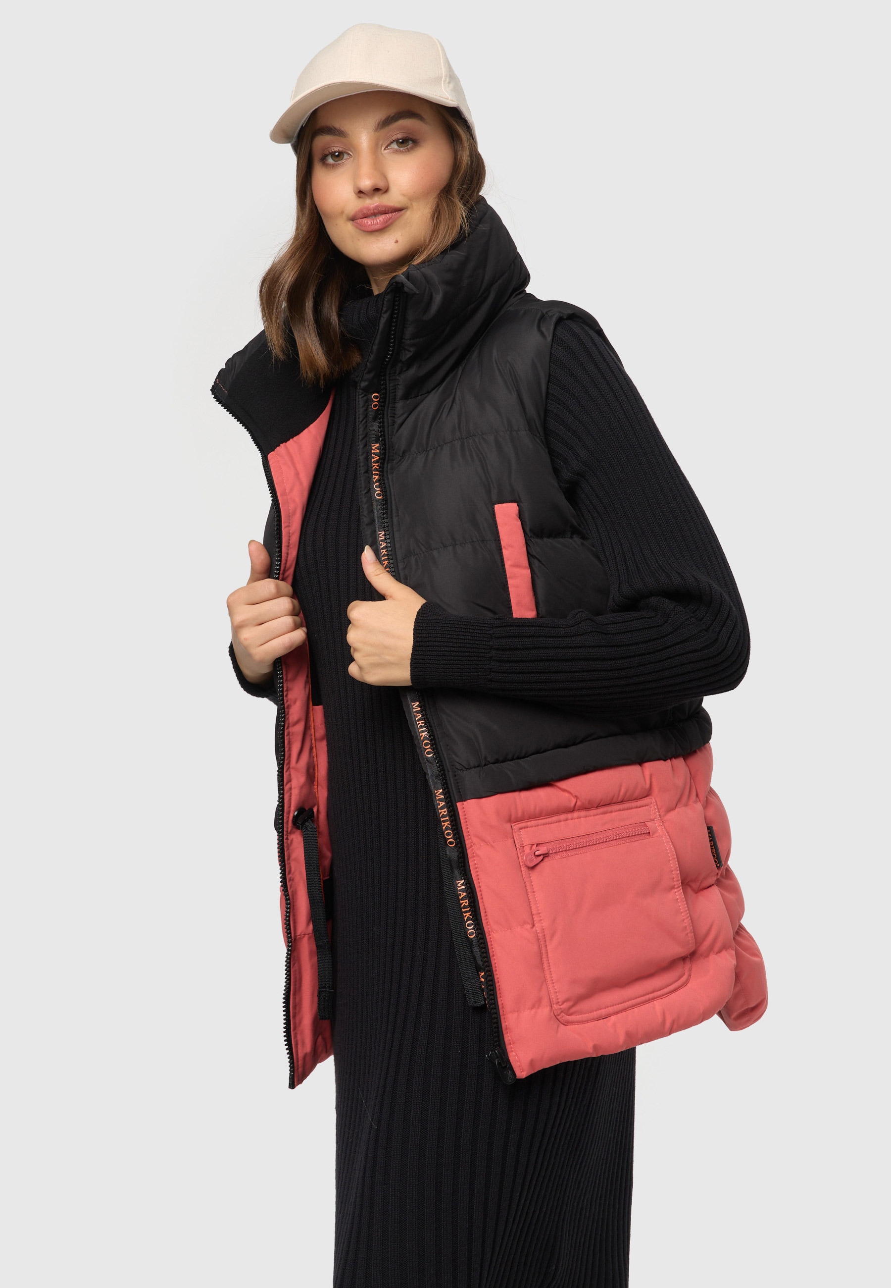 Marikoo Steppweste »Marikoo Kiraraa Damen Steppweste B958«