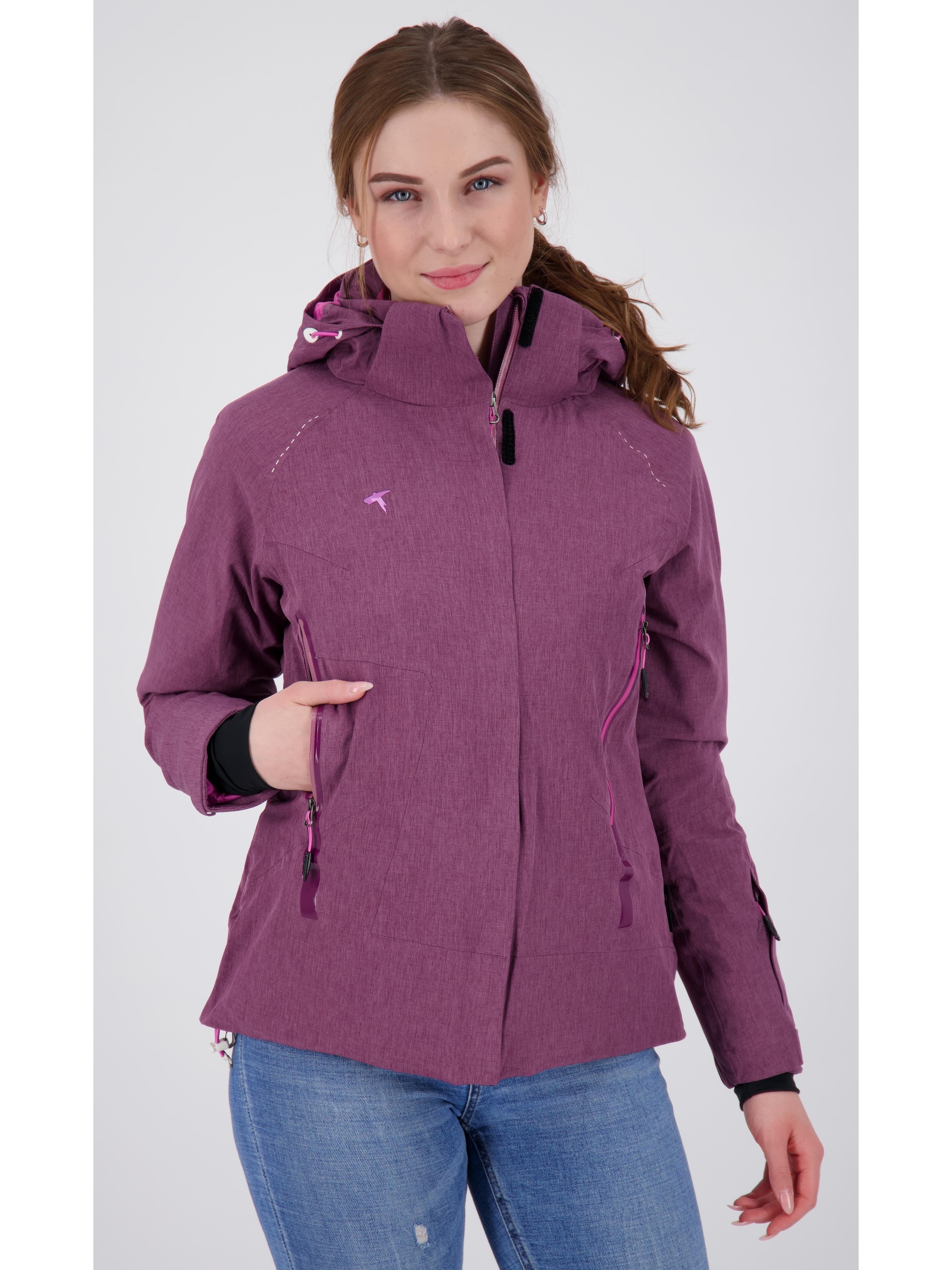 DEPROC Active Winterjacke »CALGARY WINTER Women« weiche Skijacke in sportlicher Optik