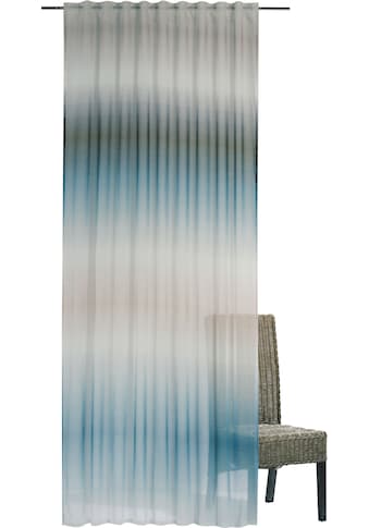 ELBERSDRUCKE Gardine »Evolution«, (1 St.), Schlaufenbandschal mit Bleistiftfaltenband... kaufen