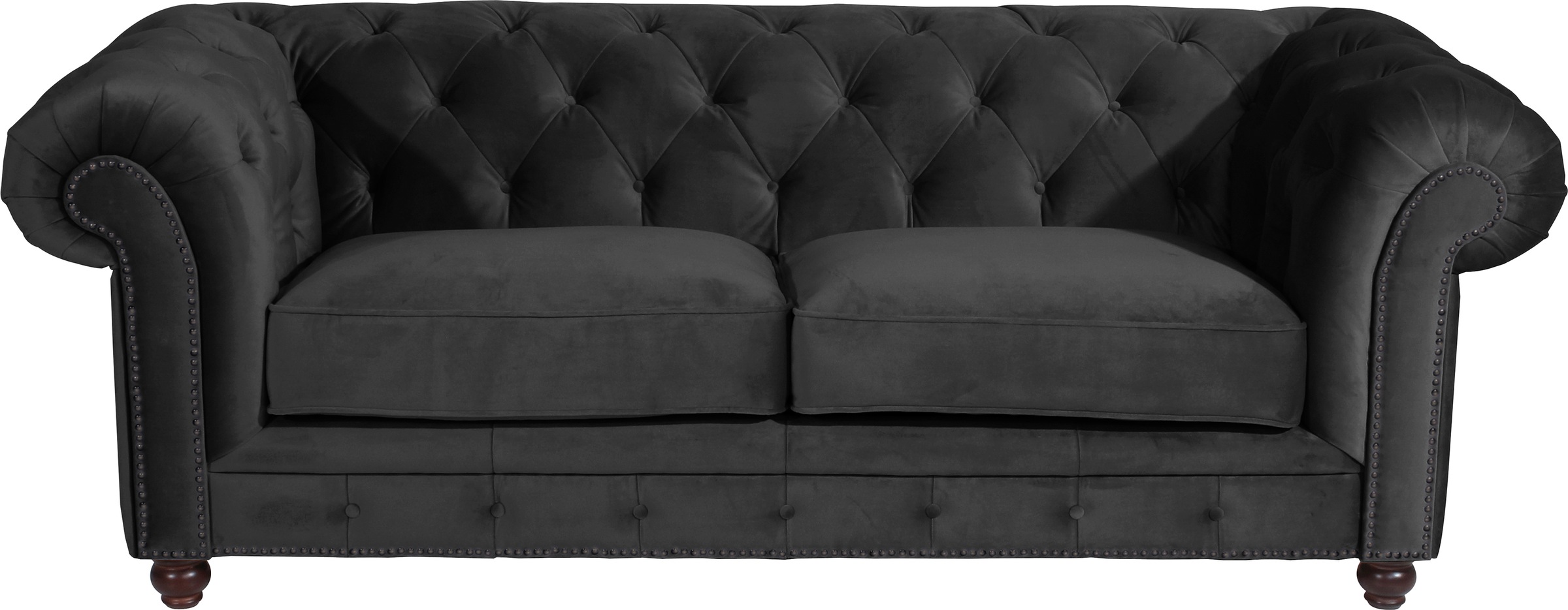 Max Winzer® Polstergarnitur »Old England Chesterfield, hochwertig und elegant« 3 Stk. tlg. mit edler Knopfheftung, 3-tlg.
