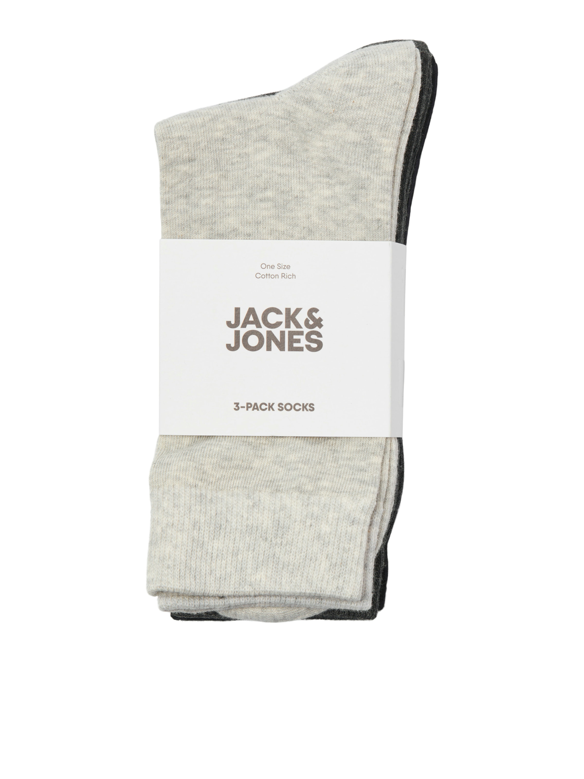 Jack & Jones Freizeitsocken »JACRAFAEL SOCKS 3 PACK NOOS«, (Packung, 3 Paar)