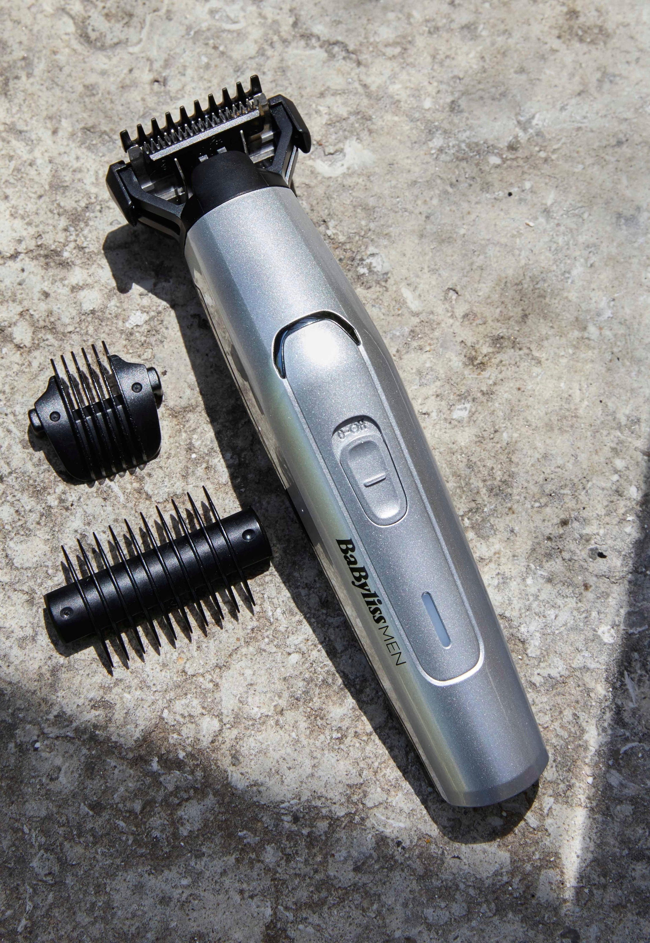 Körper Titanium bei Set Aufsätze, Gesicht OTTO BaByliss Multigrooming Multifunktionstrimmer für 11-in-1 MEN«, »MT861E & 11