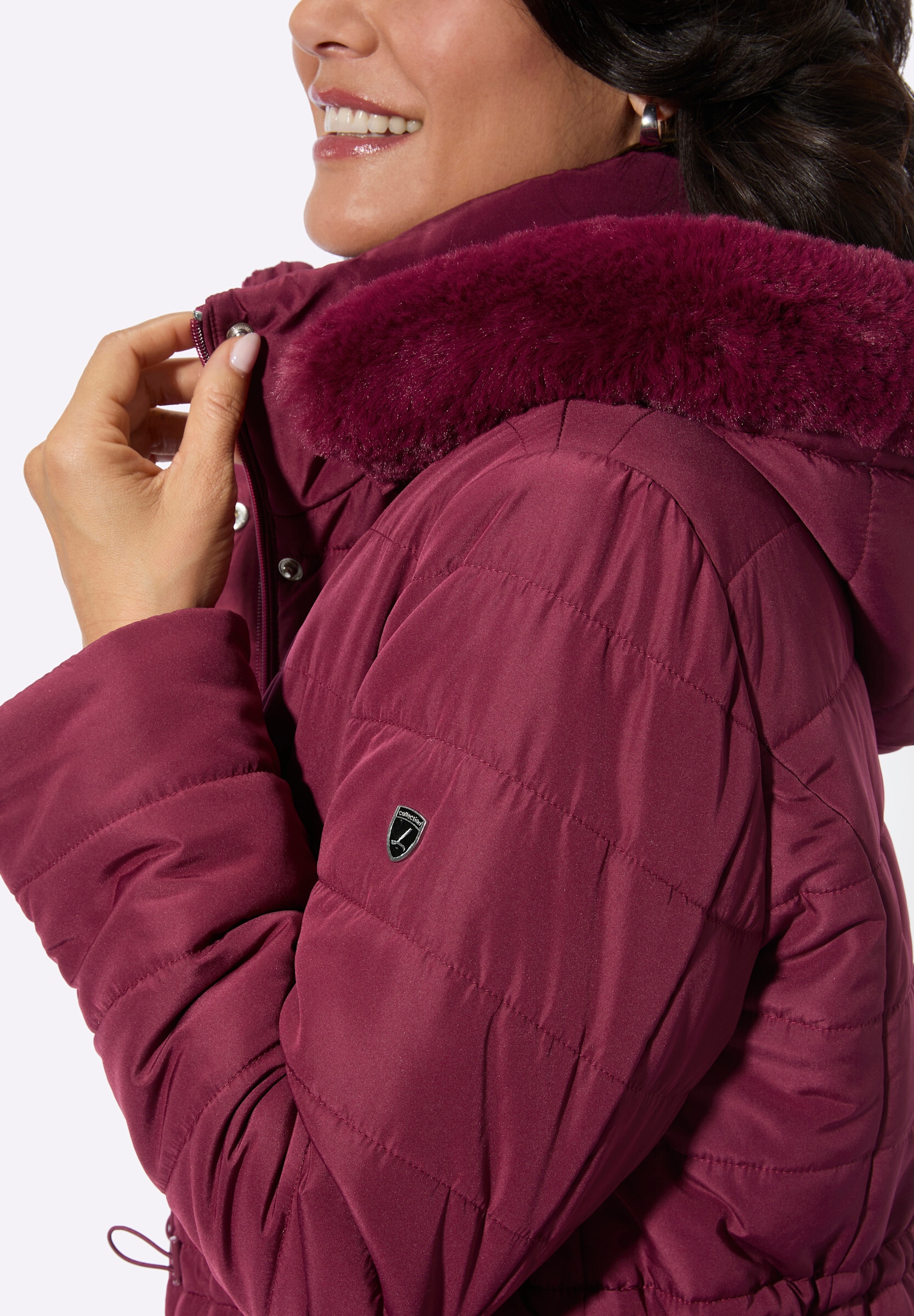 Witt Steppjacke »Steppjacke Steppjacke mit verdecktem Reißverschluss« Abnehmbare Kapuze