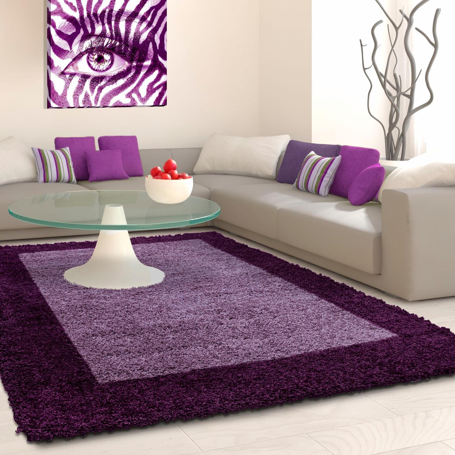 Ayyildiz Teppiche Hochflor-Teppich »Life Shaggy 1503«, rechteckig, 30 mm Höhe, Wohnzimmer