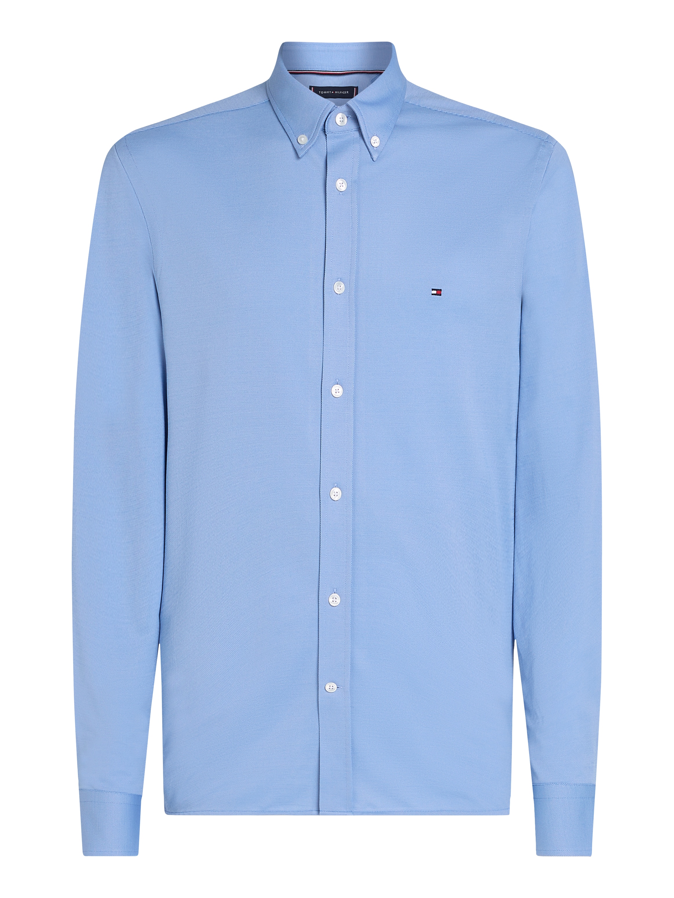 Tommy Hilfiger Langarmhemd »PERFORMANCE TWO TONE SF SHIRT«
