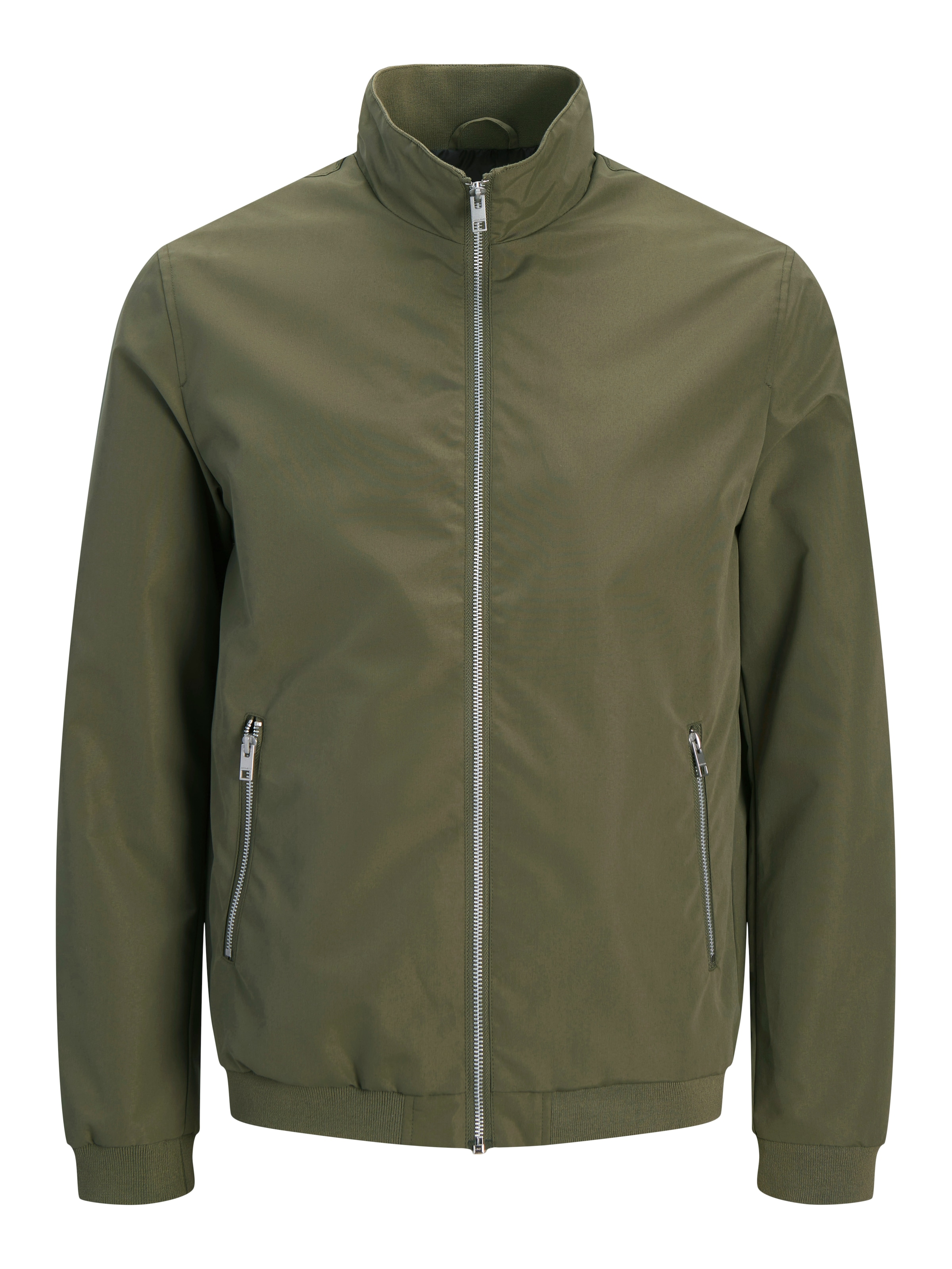 Jack & Jones Blouson »JJERUSH Stylisch, funktional, ideal für Herbst, pflegeleicht« ohne Kapuze mit stylischem Stehkragen