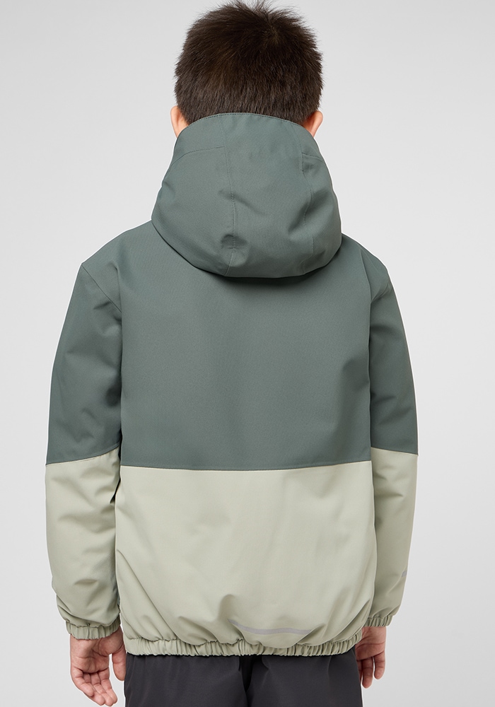 Jack Wolfskin Outdoorjacke »BLOCKY JACKET K«, mit Kapuze