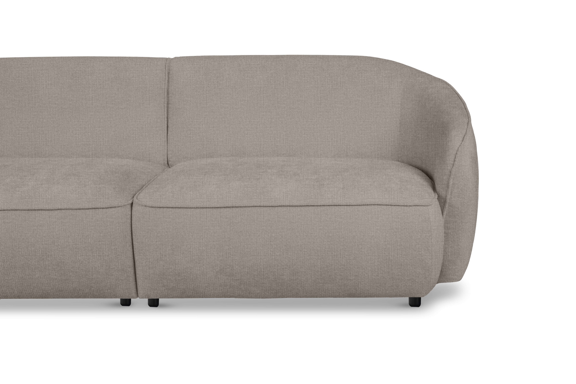 INOSIGN 3-Sitzer »Cosigo«, Breite 226 cm, 2 Chenille-Stoffe zur Auswahl, mit Kaltschaum