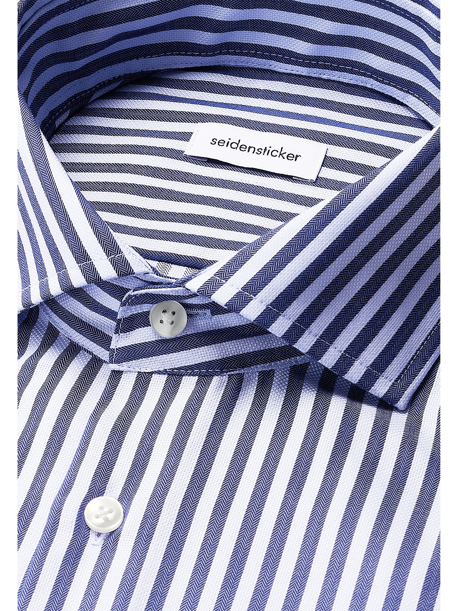 seidensticker Businesshemd »Schwarze Rose«, Regular 1/1 Kentkragen Struktur