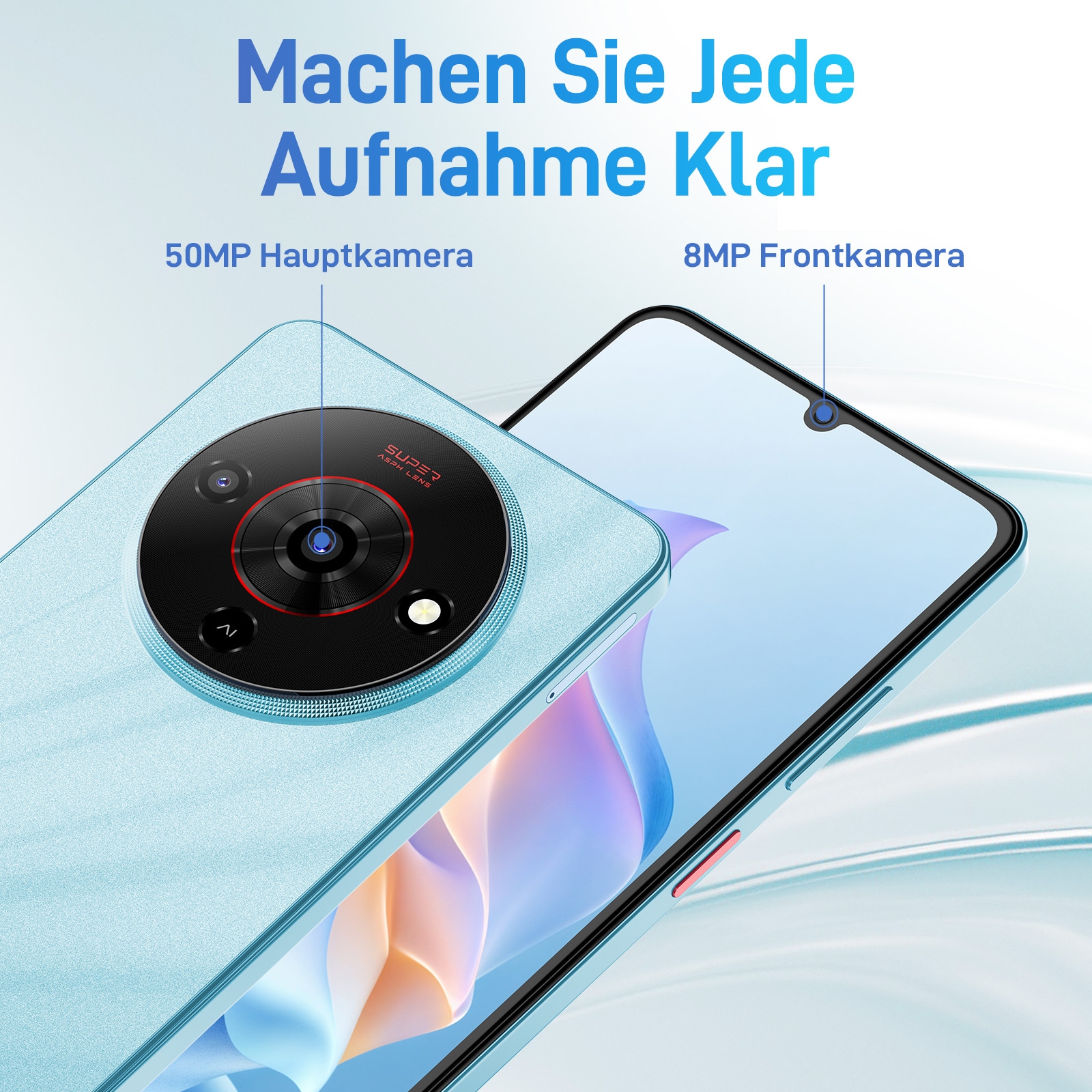 ZTE Smartphone »Blade A76 5G« Stardust Black
