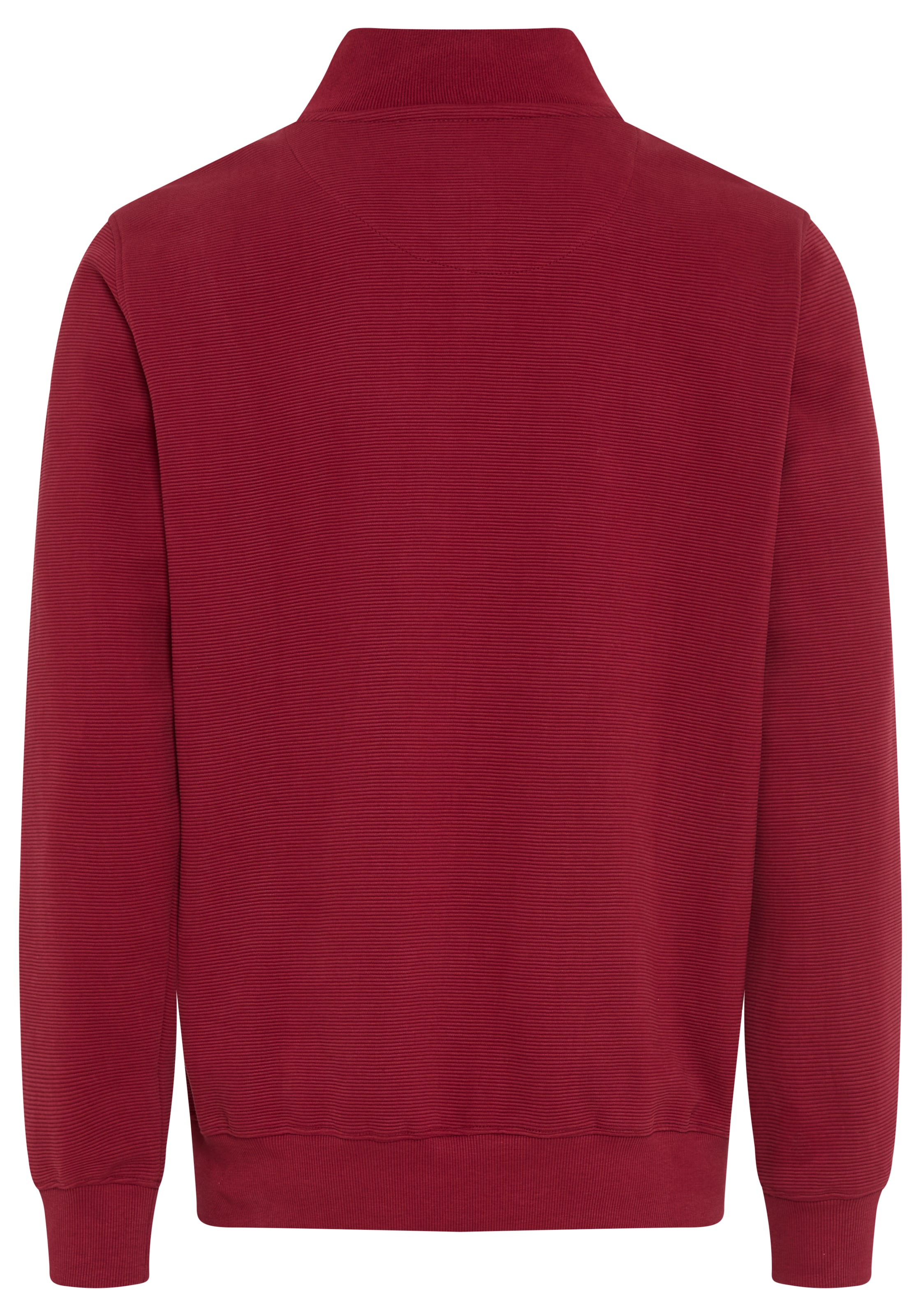 Man's World Sweatshirt »- Sportiv gepflegte Optik für Alltag und Freizeit«, gerippter Oberstoff, Reissverschlusstasche, Kontrastakzente
