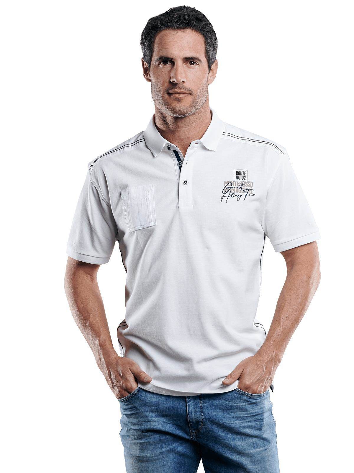 Engbers Stylisches Poloshirt mit Applikation