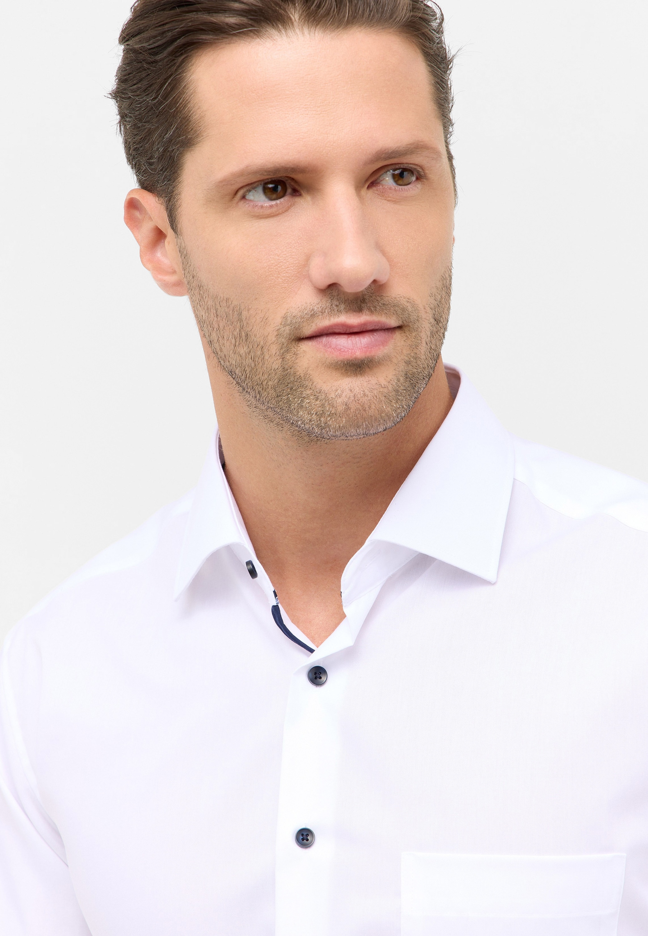 Eterna Langarmhemd »MODERN FIT« NON IRON (bügelfrei)