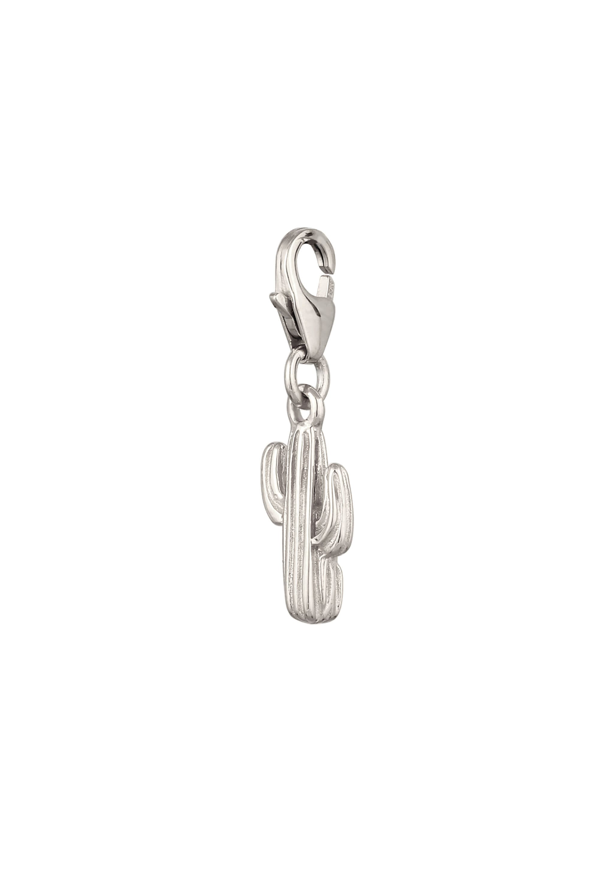 Kuzzoi Charm-Einhänger »Charm Kaktus 925 Sterling Silber«