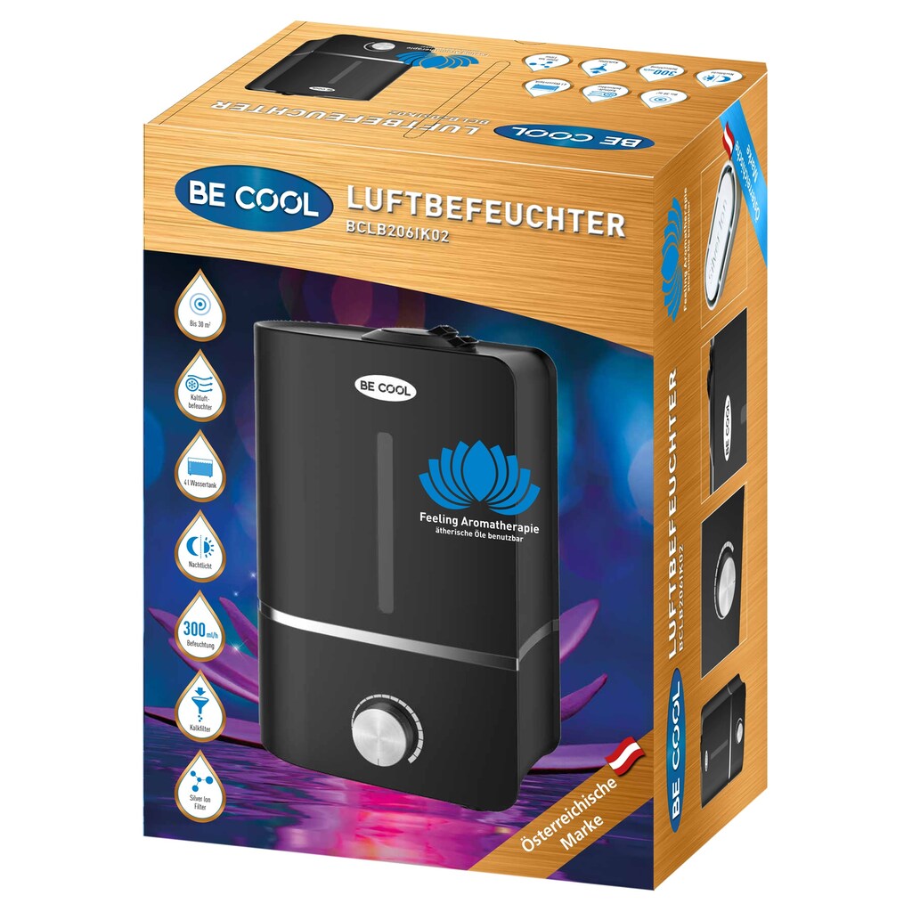 be cool Luftbefeuchter »BCLB206IK02«, 4 l Wassertank