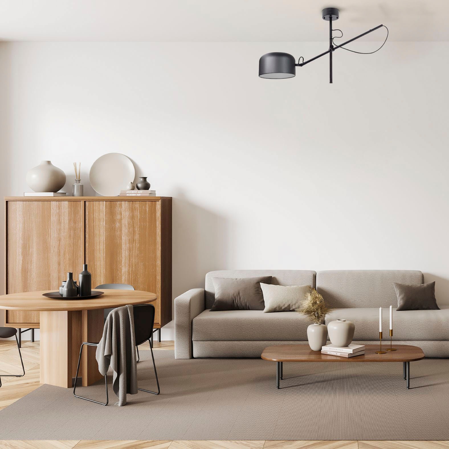 Paco Home Deckenleuchte »BOWL«, 1 flammig, Leuchtmittel E27 | ohne Leuchtmittel