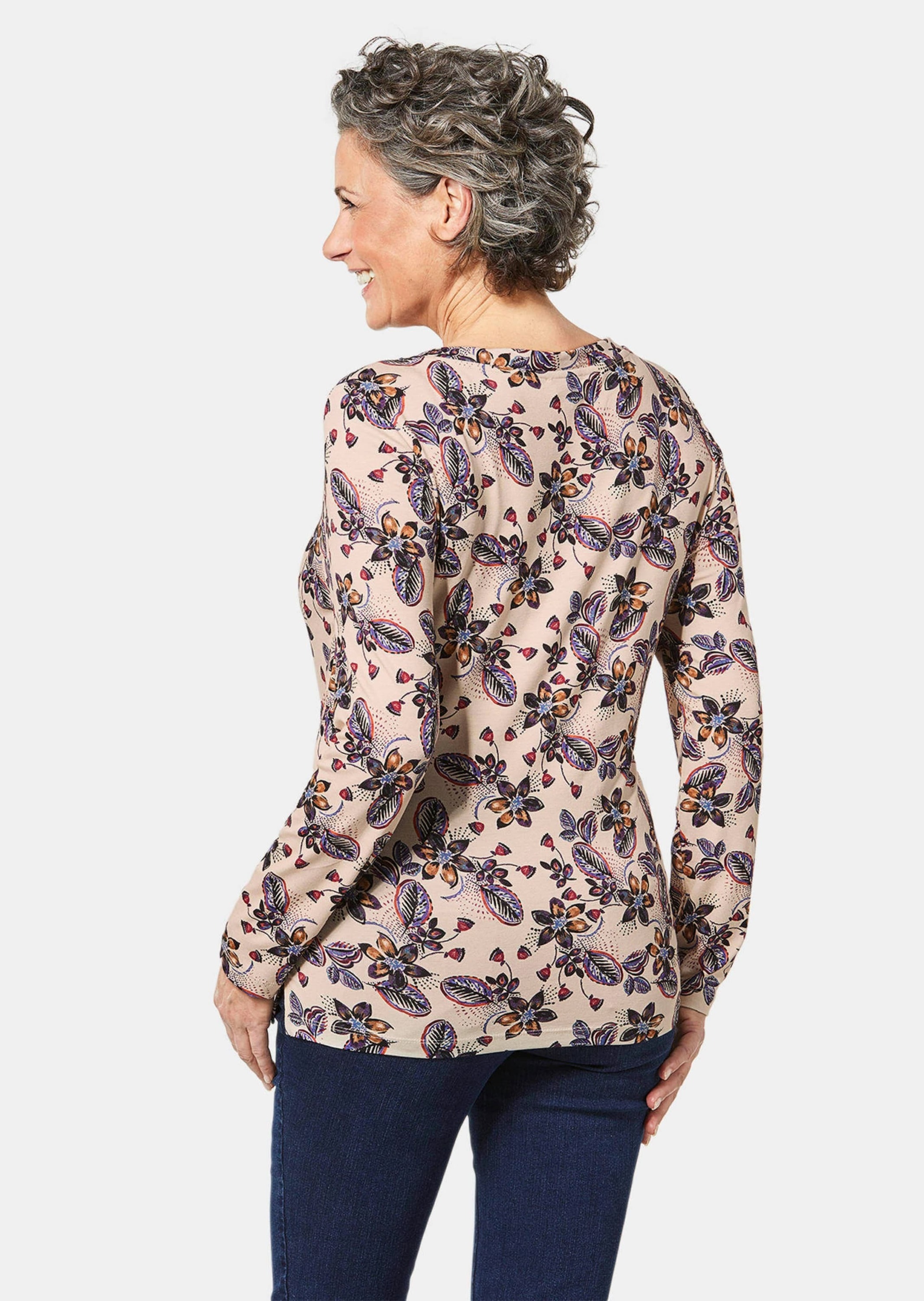 GOLDNER Print-Shirt »Attraktives Druckshirt in einzigartigem Look«