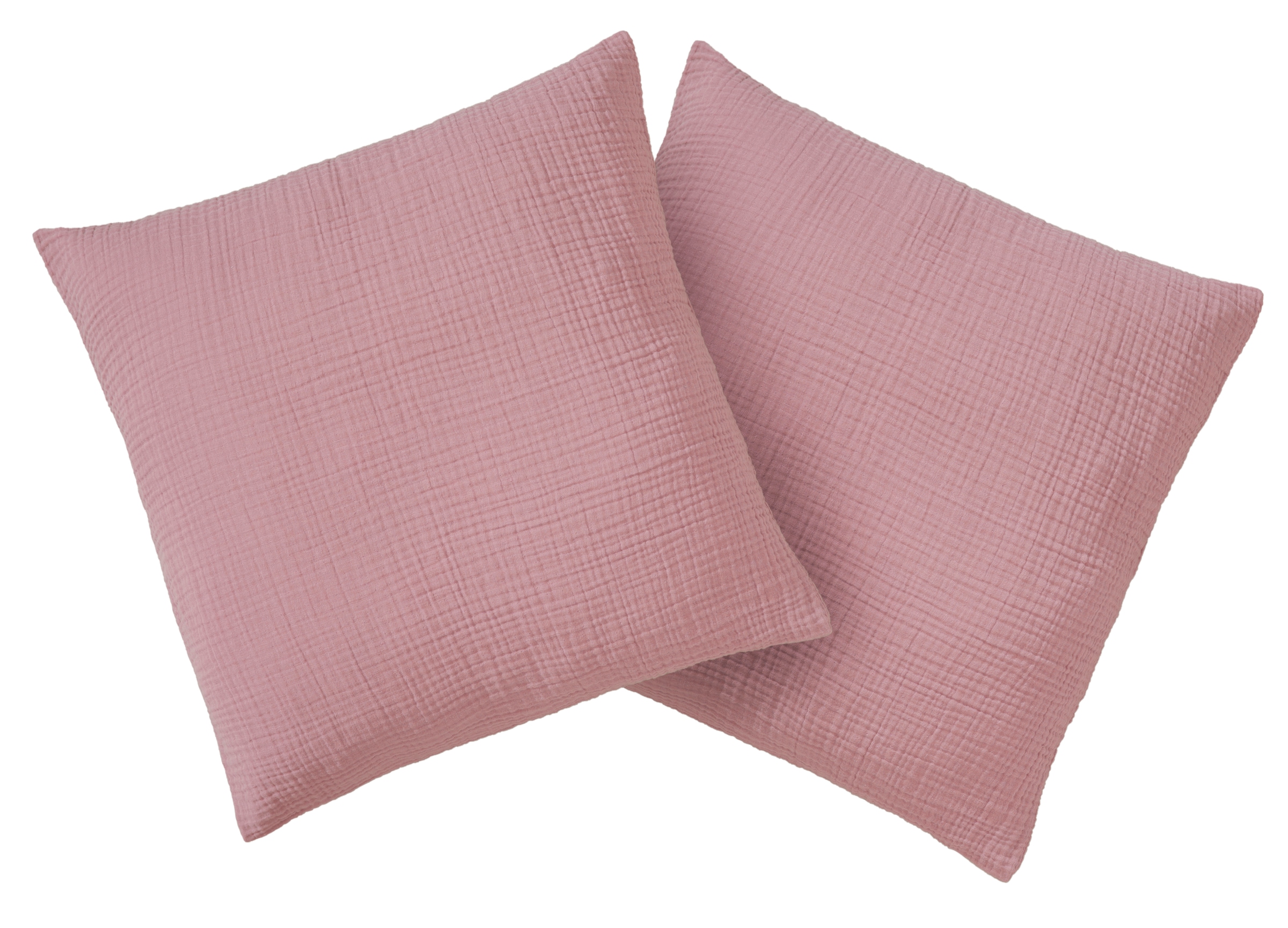 OTTO home Kissenbezug »Bailee« weiche Musselin Qualität, viele Farben erhältlich, Bezug in 50x50 cm