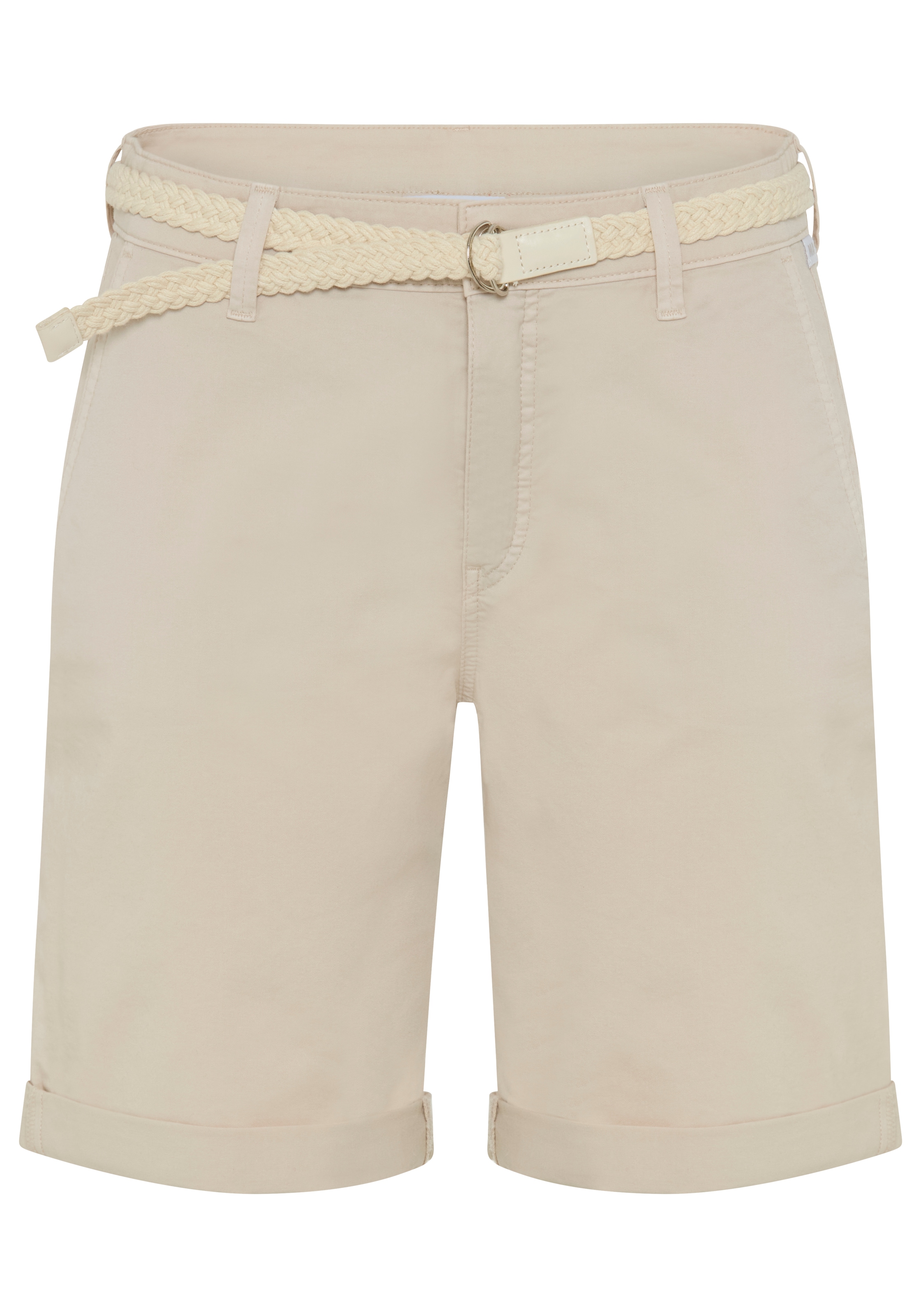 MAC Chinoshorts »CHINO SHORTS belt«  inklusive Flecht- Gürtel