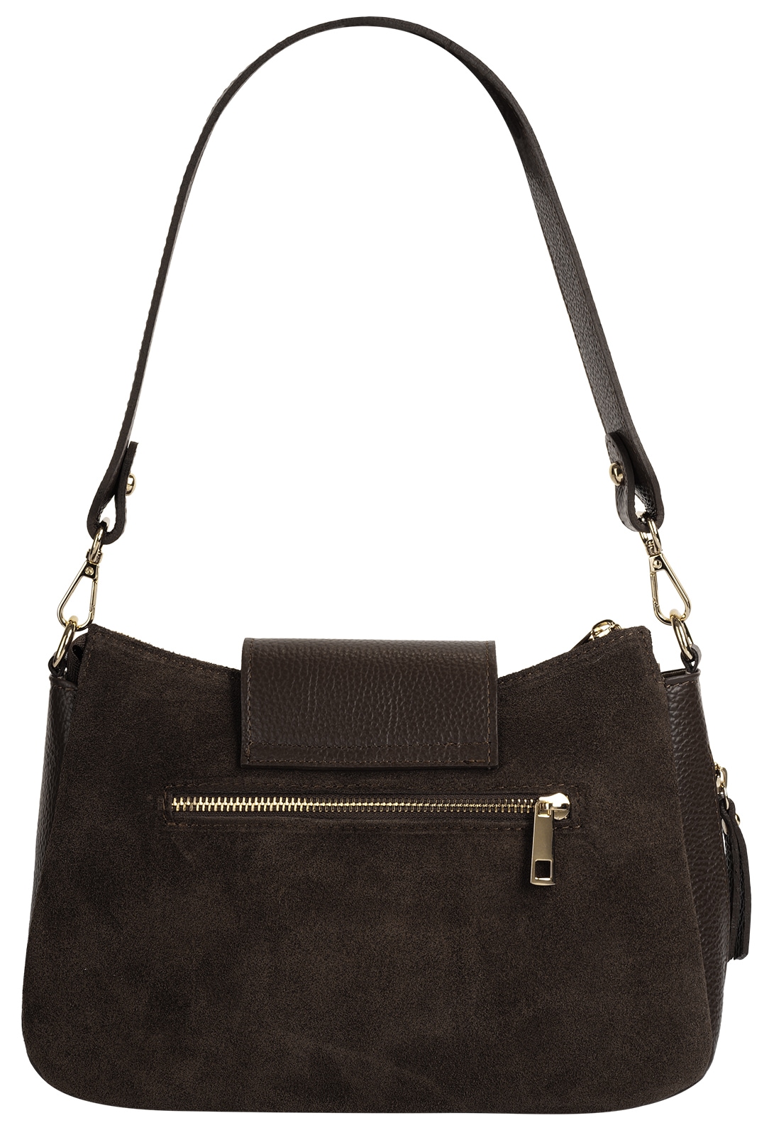 forty° Henkeltasche »FORTY° Damen AURILONA echt Leder, Made in Italy« echt Leder, Made in Italy