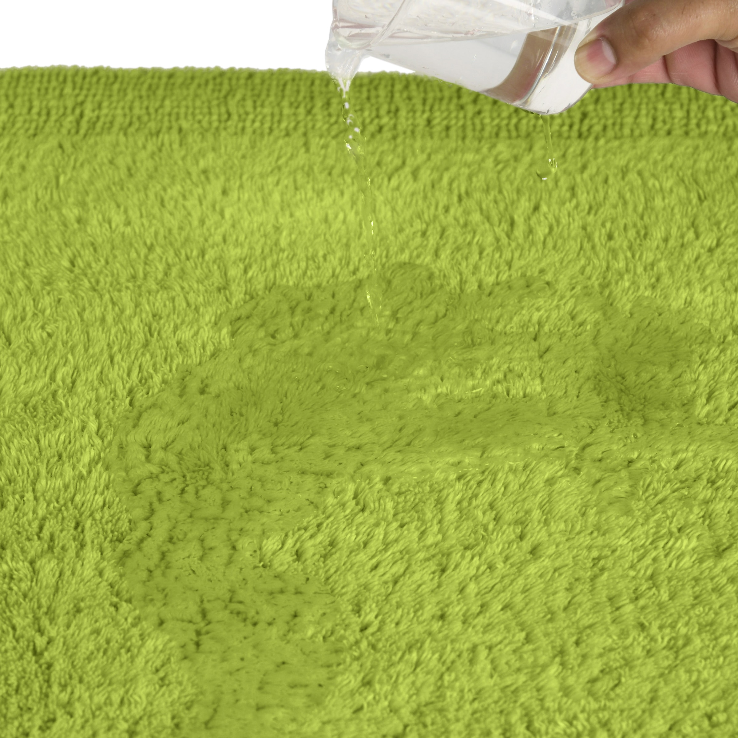 my home Badematte »Kapra, Badvorleger, Badezimmer Teppich« Höhe 14 mm beidseitig nutzbar | fußbodenheizungsgeeignet | strapazierfähig mit Bordüre, Badteppich, Badematte, Baumwolle