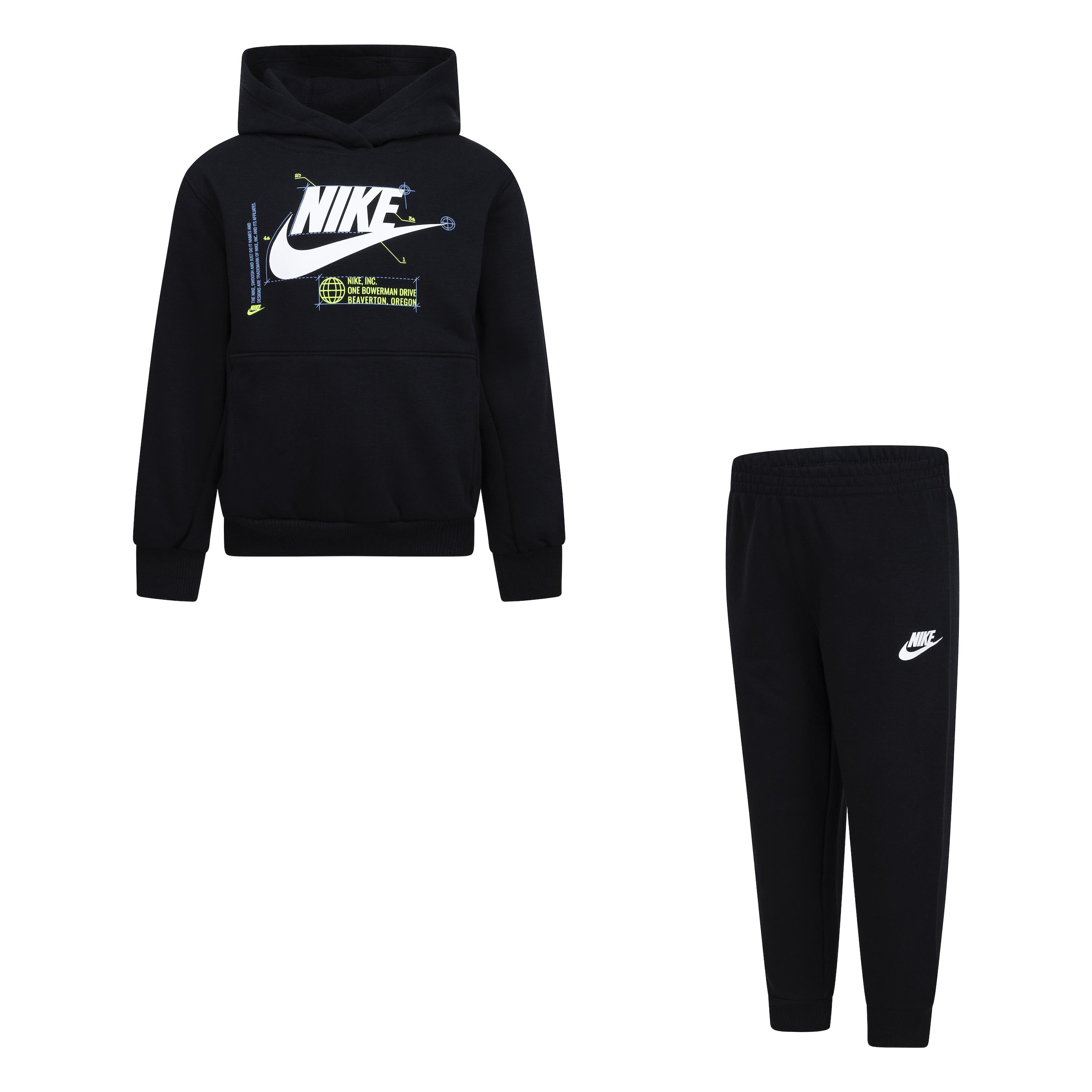 Nike Sportswear Jogginganzug »KNB B NSW HBR FUTURA PO PANT S«, (Set, 2 tlg.)