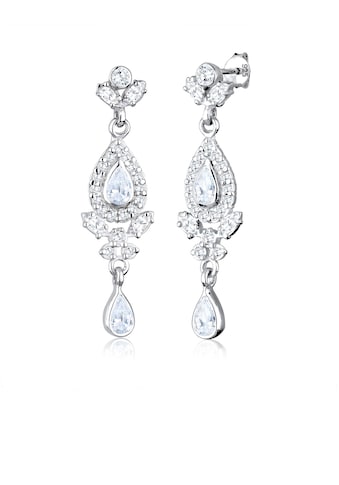 Elli Premium Paar Ohrhänger »Ohrhänger Tropfen Zirkonia Elegant 925 Silber« kaufen