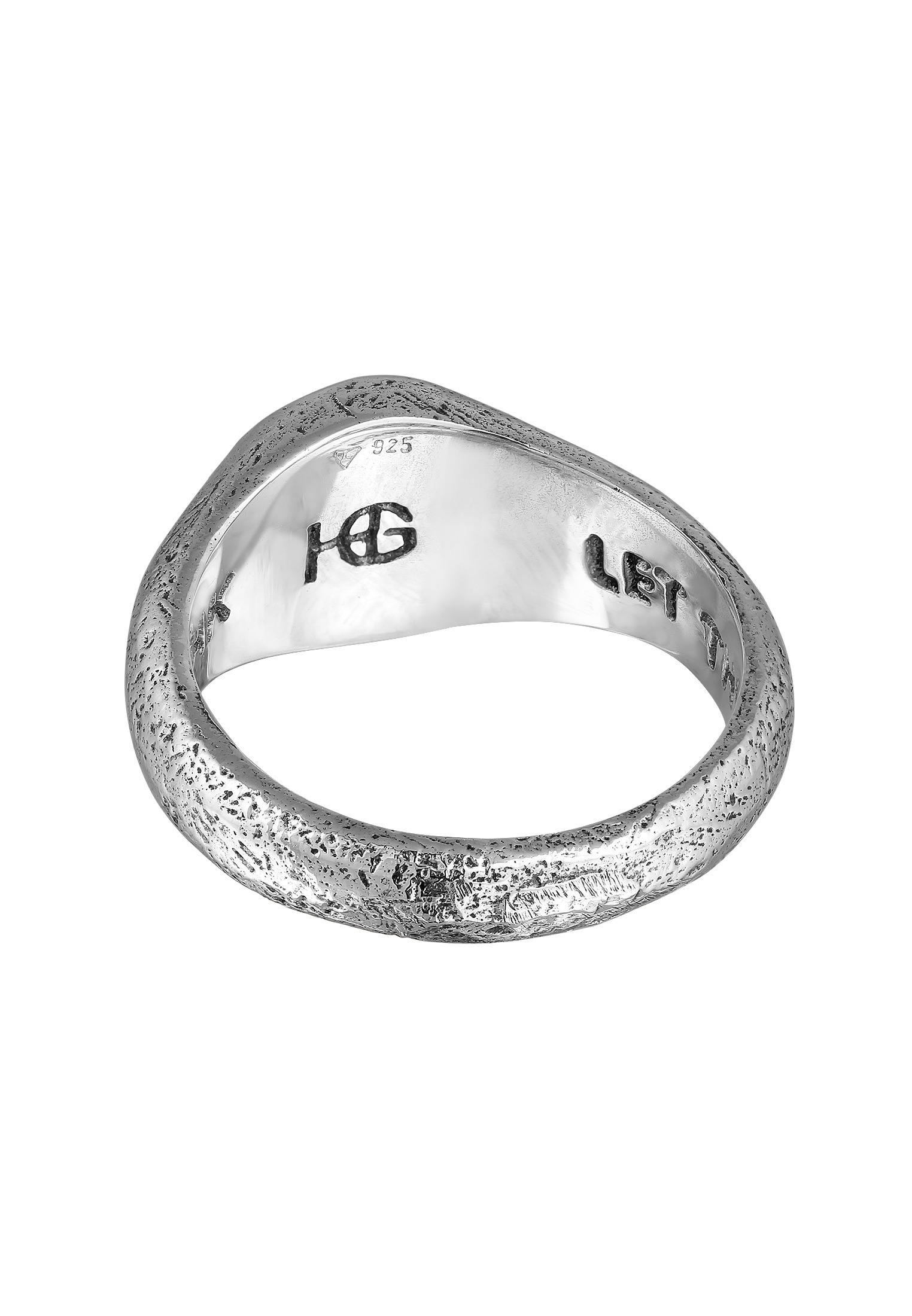HAZE & GLORY Siegelring »Ring Peace Siegelring 925 Silber«