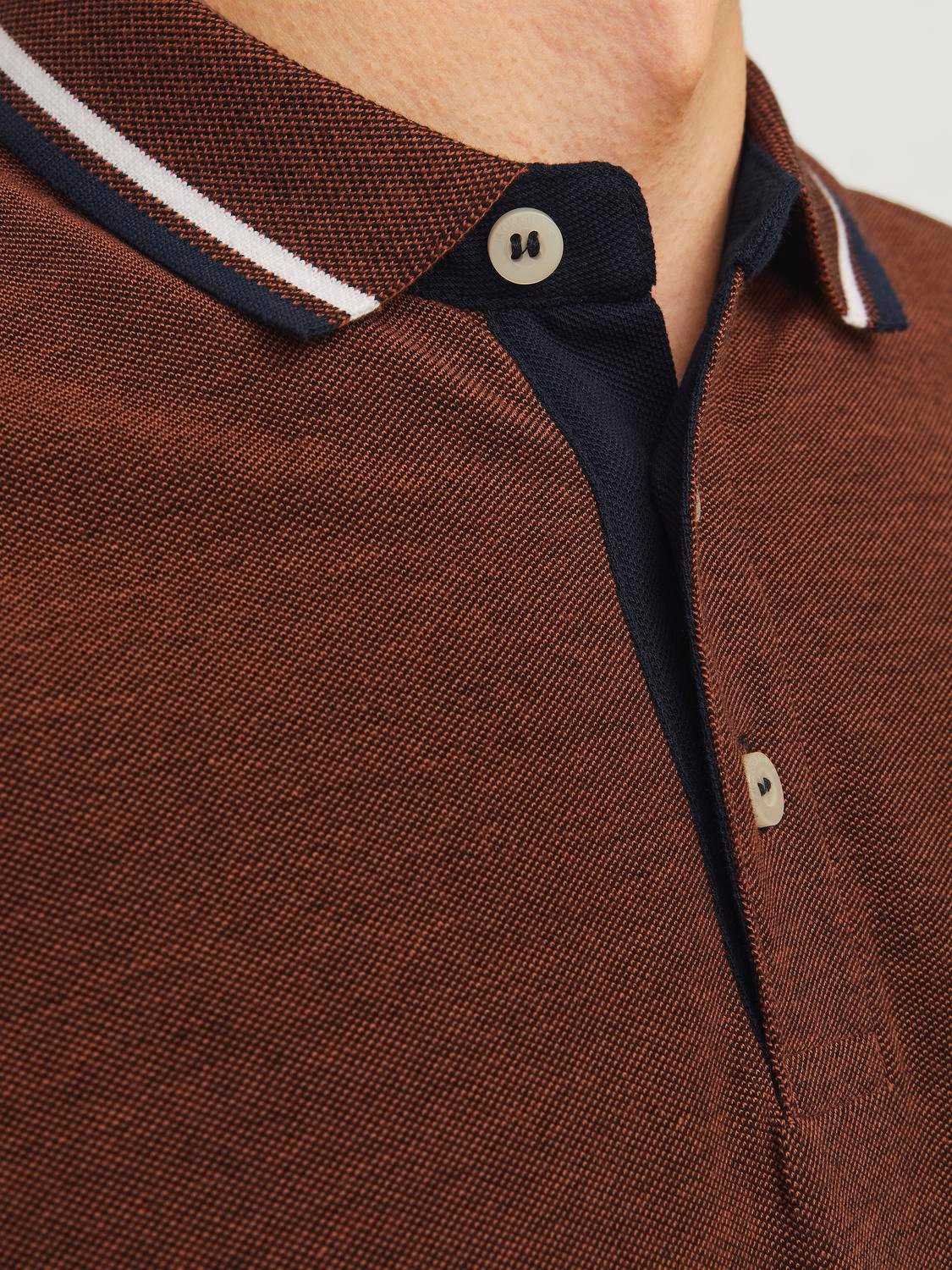 Jack & Jones Poloshirt »JJEPAULOS POLO SS NOOS«, mit Logo Stickerei