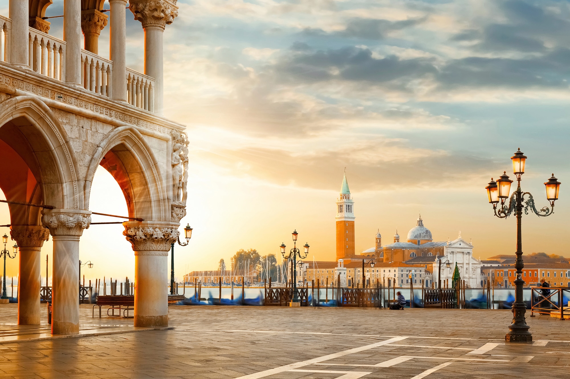 Fototapete »VENEDIG-ITALIEN RETRO SAN MARCO KANAL MEER ALT STADT«