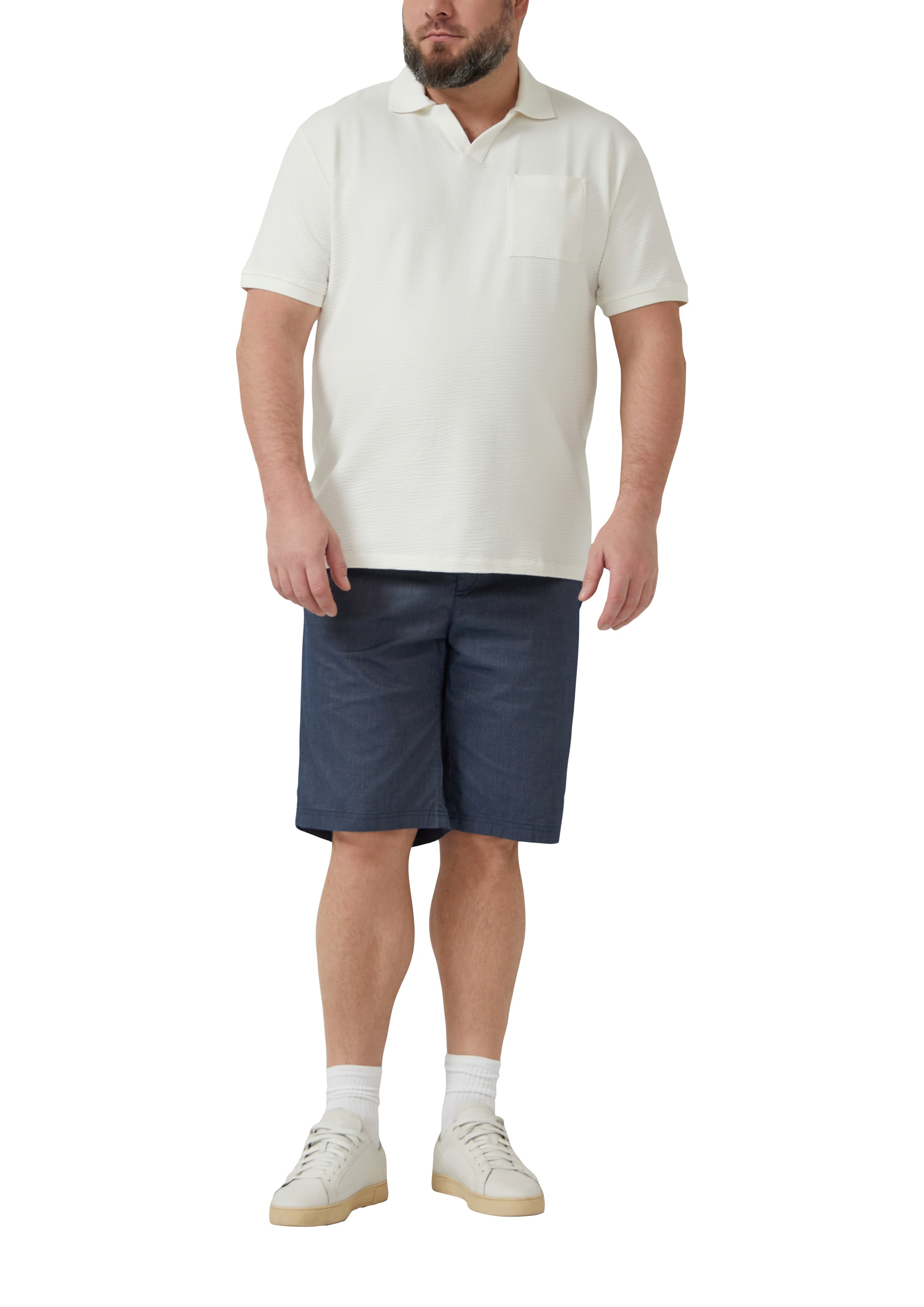 s.Oliver Men Big Sizes Chinoshorts  Sommer-Bermuda Stretch, Große Größen