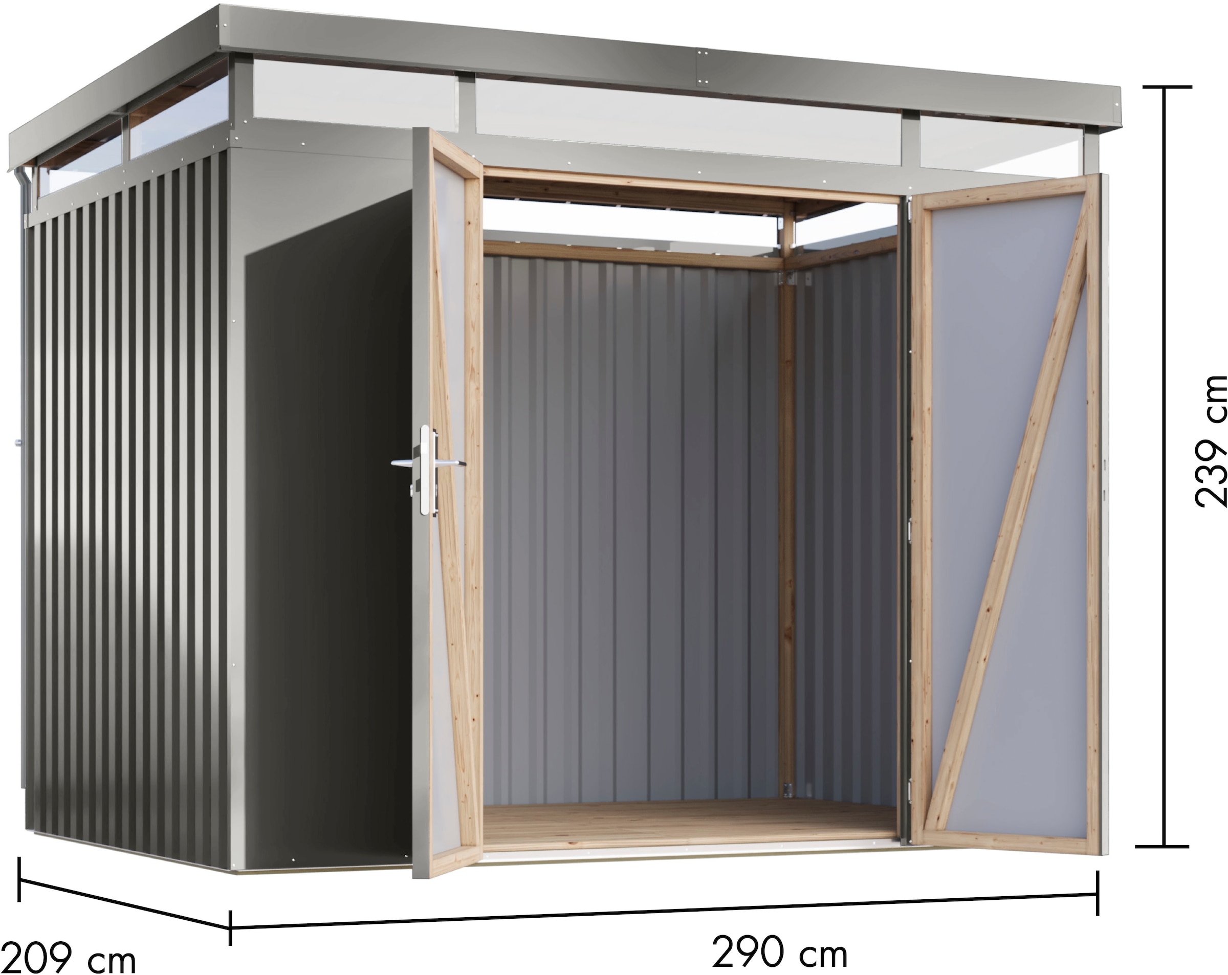 Karibu Gerätehaus »Titanium 3«