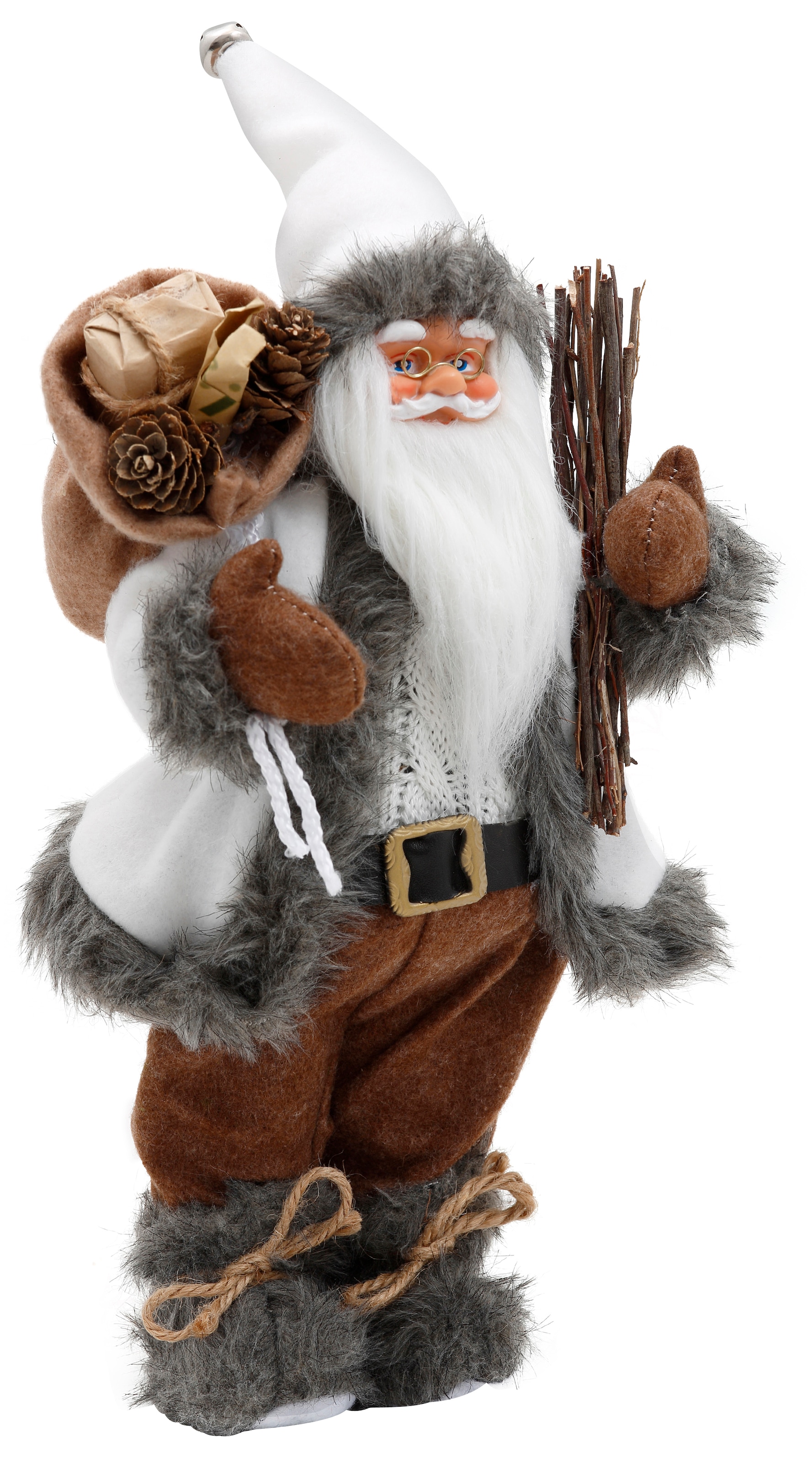 HOSSNER - HOMECOLLECTION Weihnachtsmann »Weihnachtsdeko«, stehend, Höhe 30  cm im OTTO Online Shop